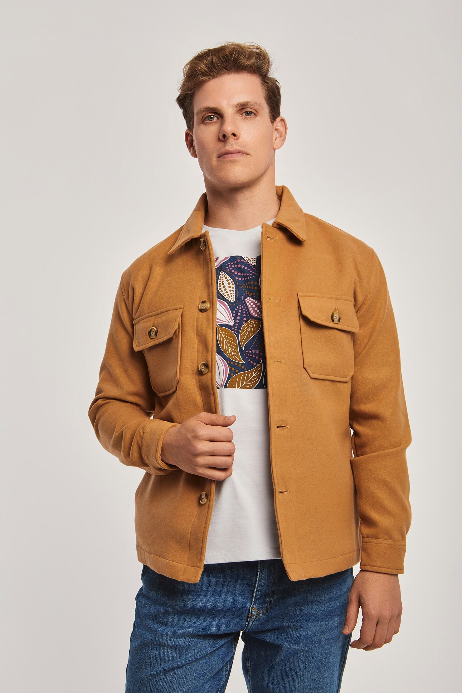 Long Sleeve Camel Jacket