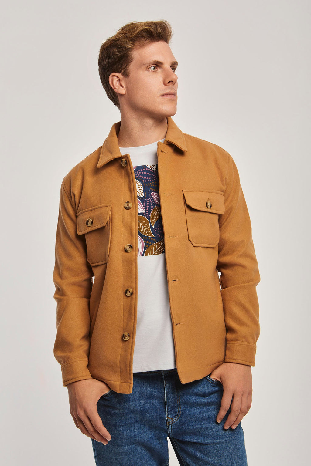 Long Sleeve Camel Jacket