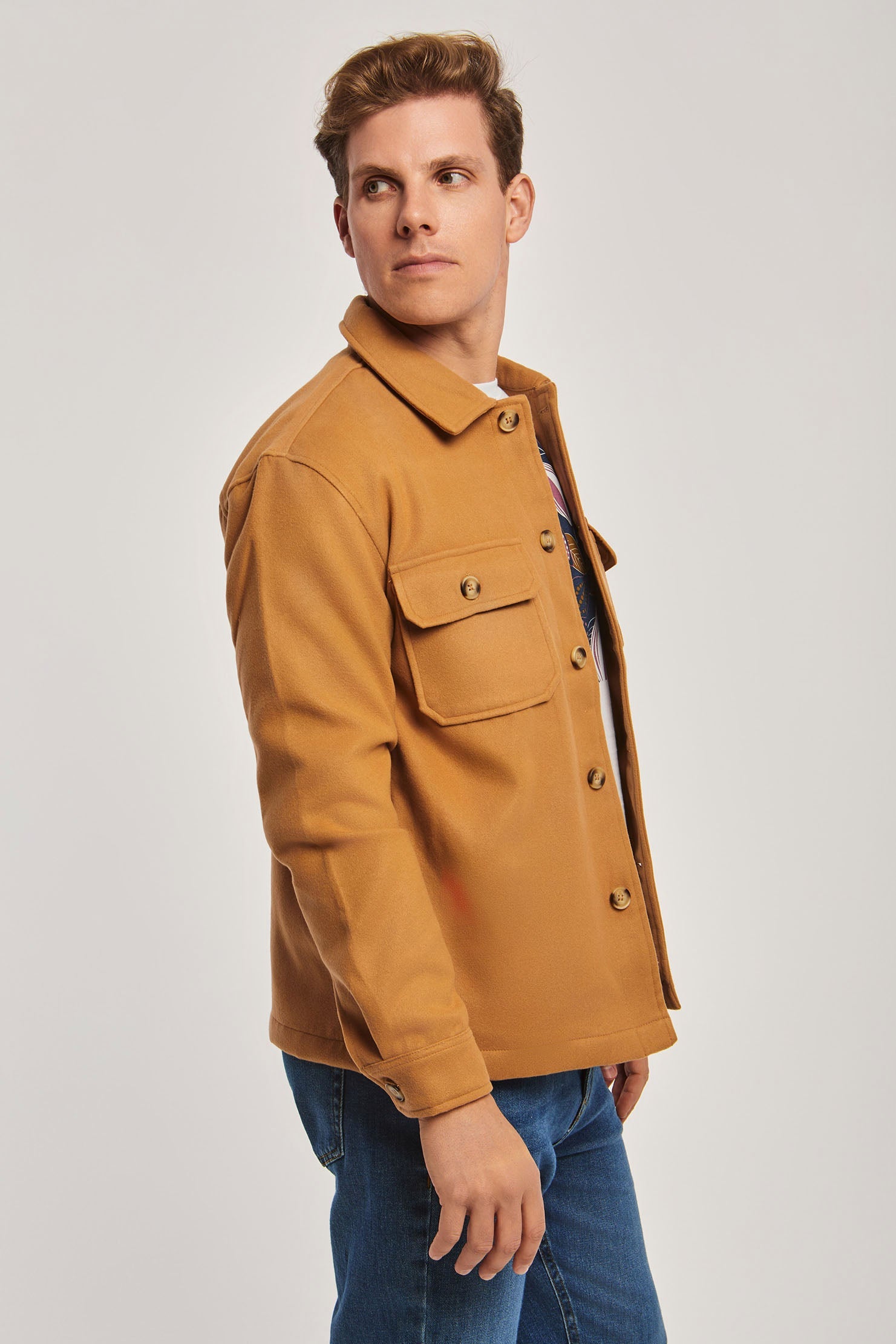 Long Sleeve Camel Jacket