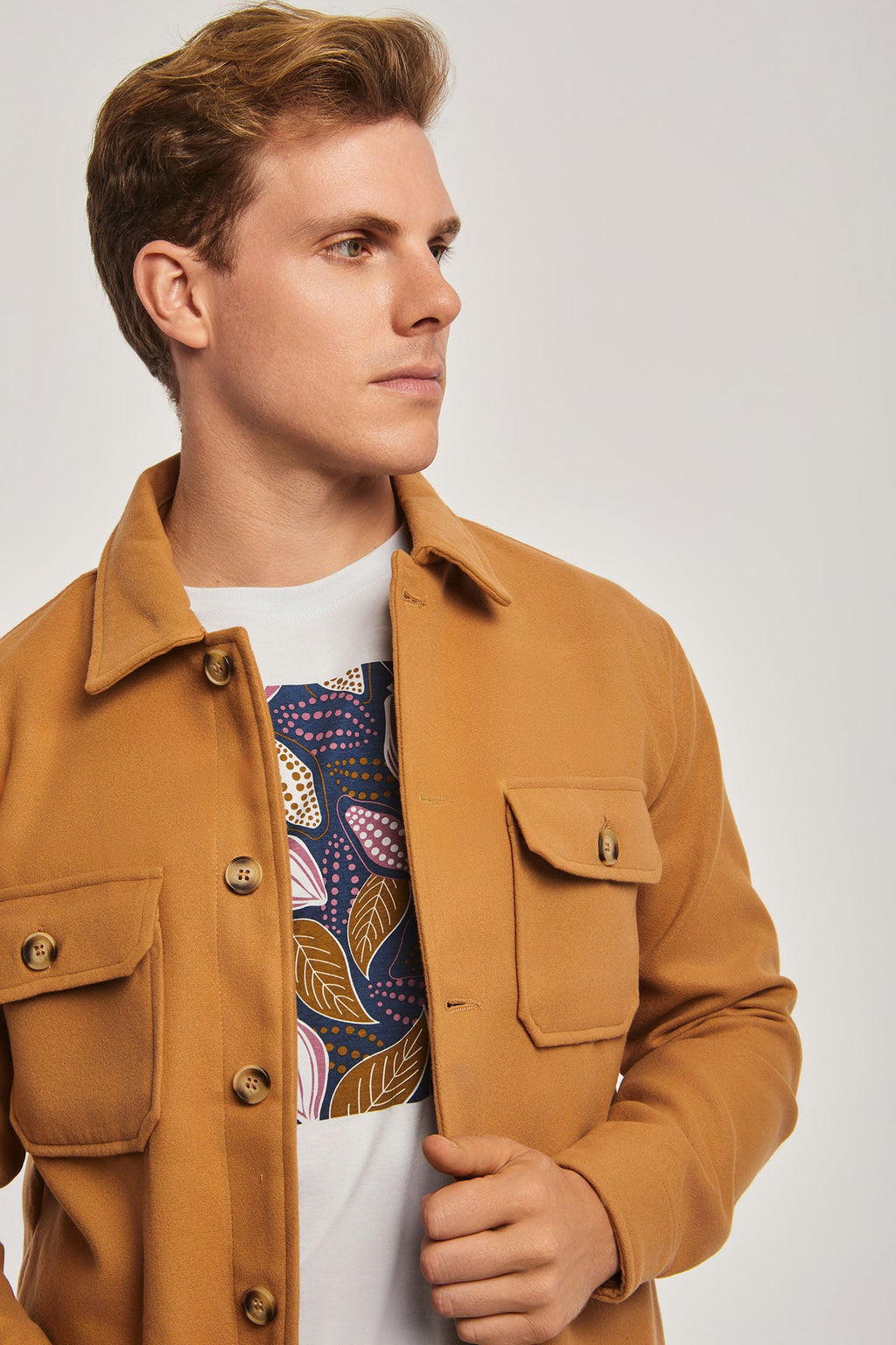 Long Sleeve Camel Jacket