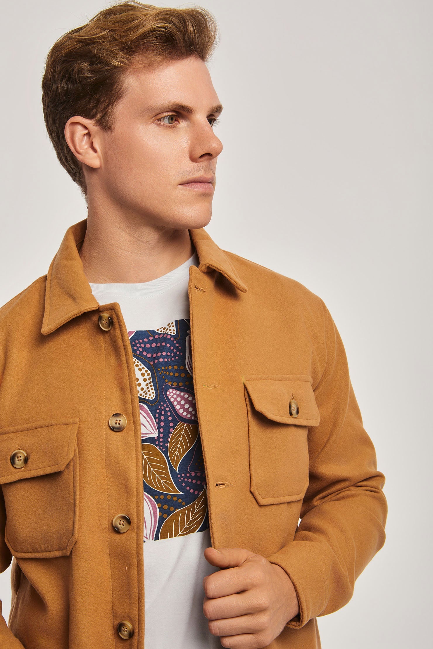 Long Sleeve Camel Jacket
