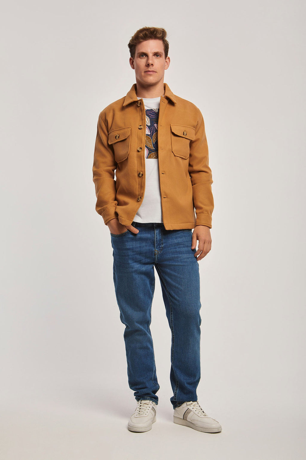 Long Sleeve Camel Jacket