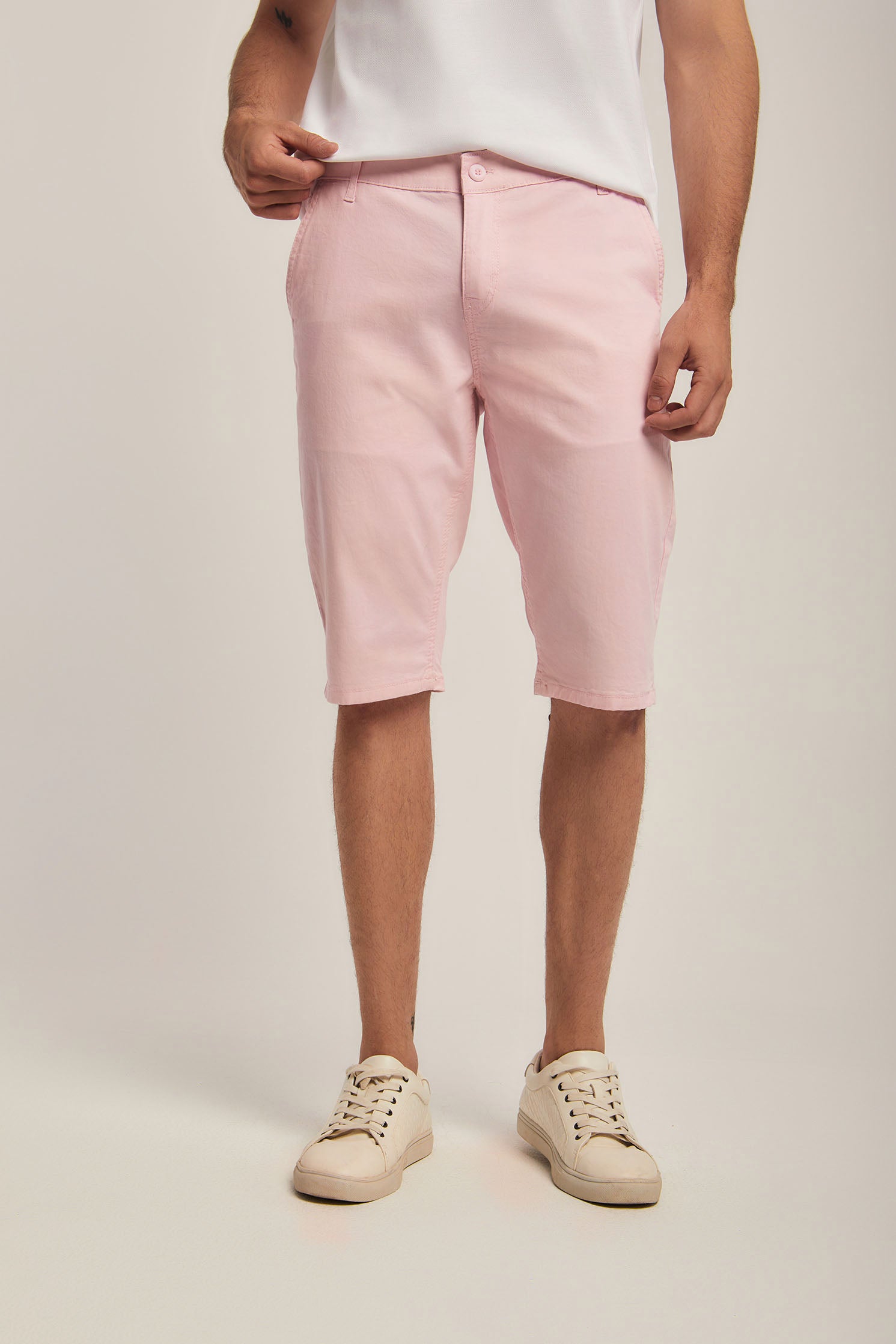 Men Shorts - Blush Pink