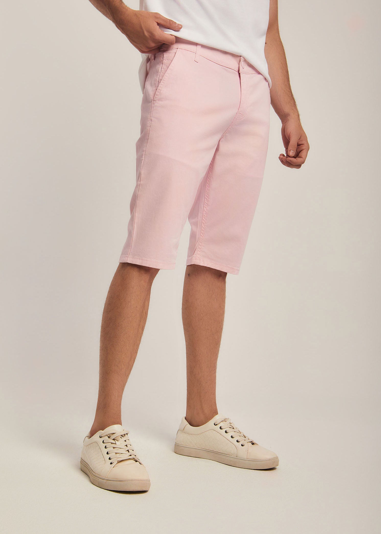 Men Shorts - Blush Pink