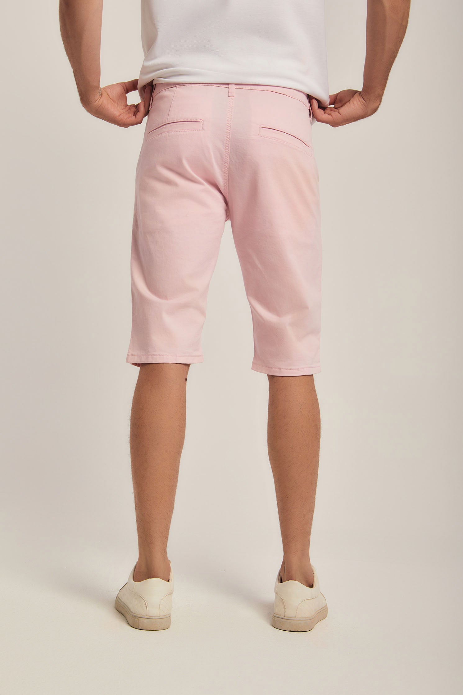 Men Shorts - Blush Pink