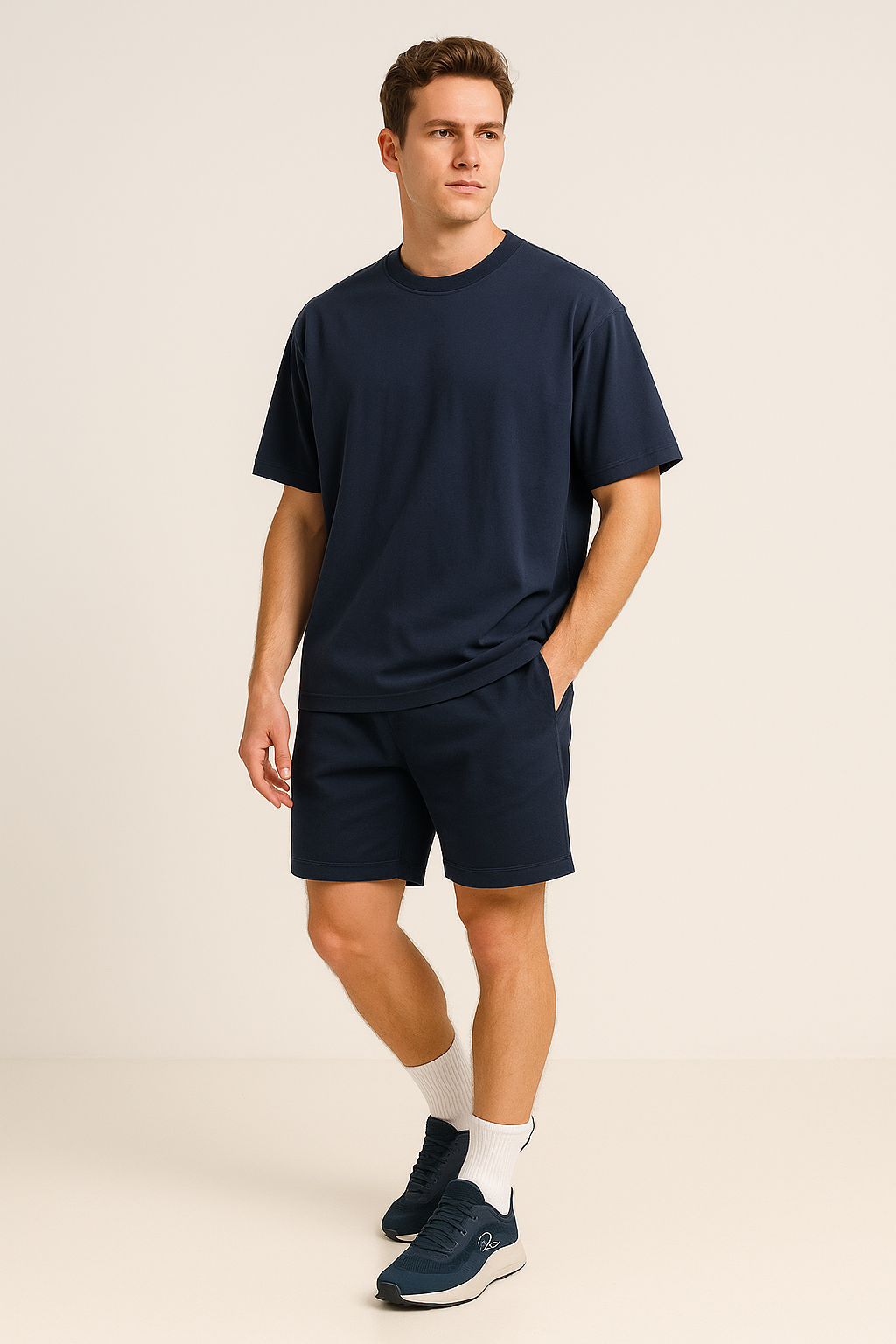 Perforated Flyknit Lace-Up Sneakers