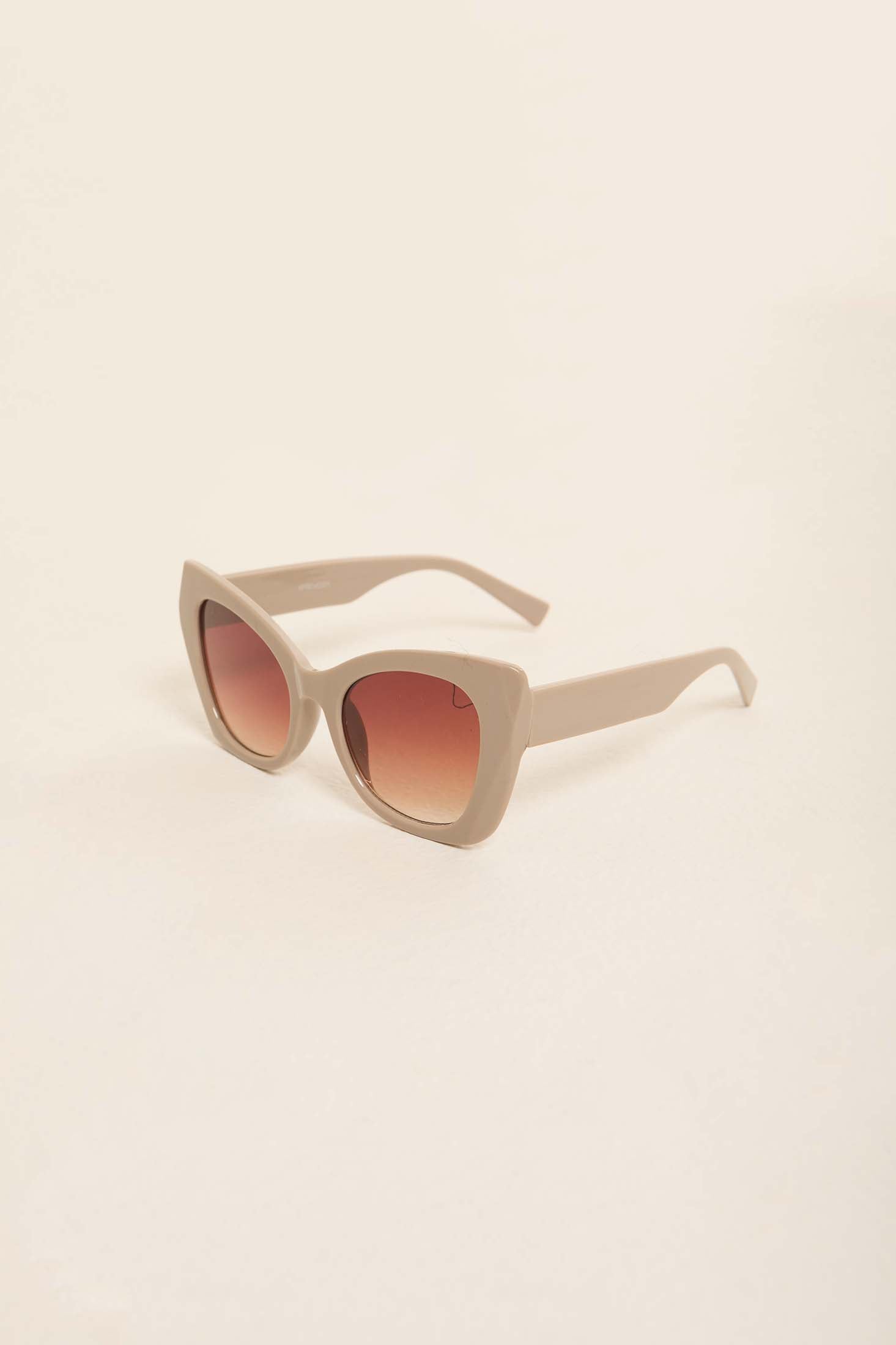 Polished Frame Oversize Square Sunglasses