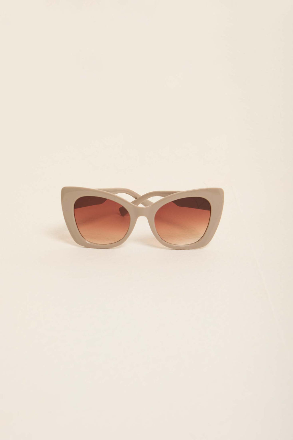 Polished Frame Oversize Square Sunglasses
