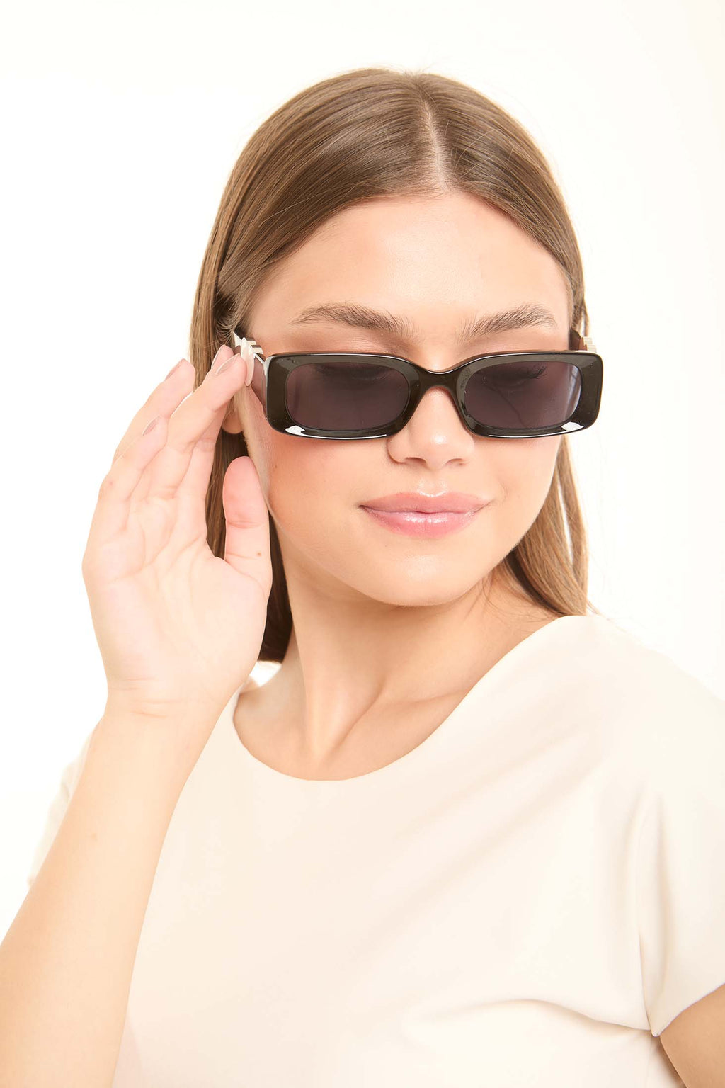 Angular Bold Square Sunglasses