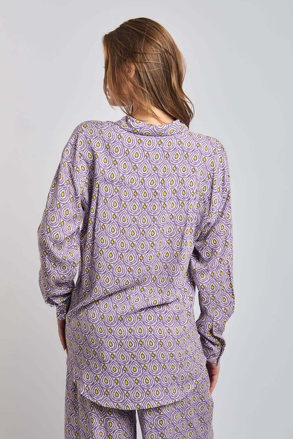 Women Blouse Cotton Long Sleeve Multicolor