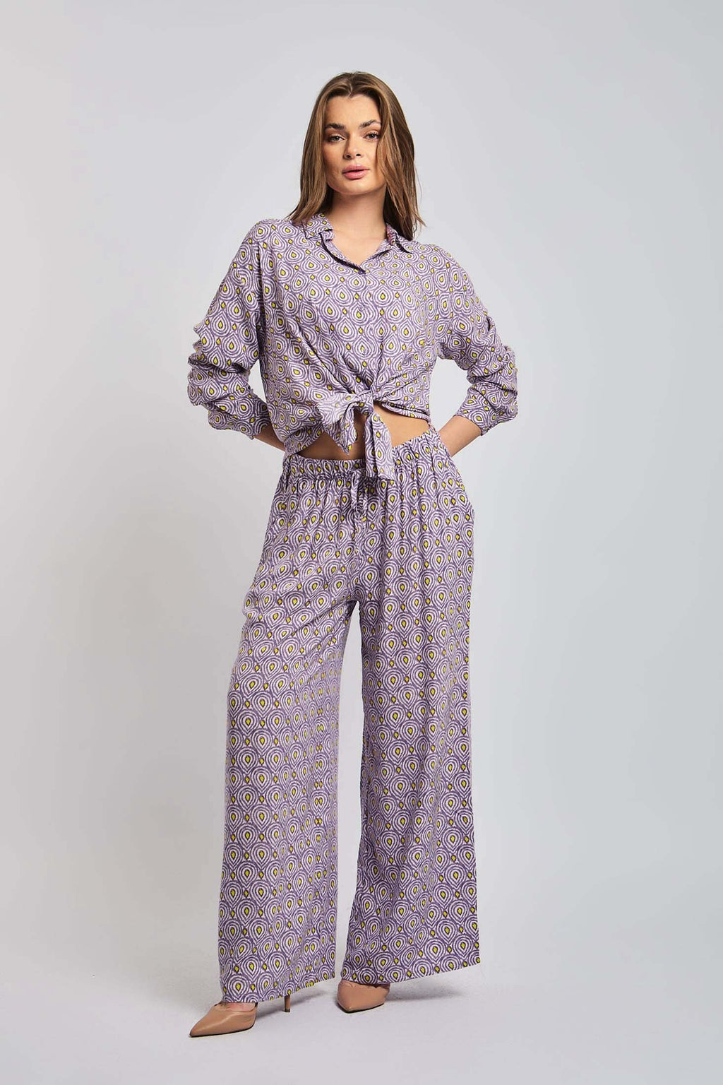 Women Blouse Cotton Long Sleeve Multicolor