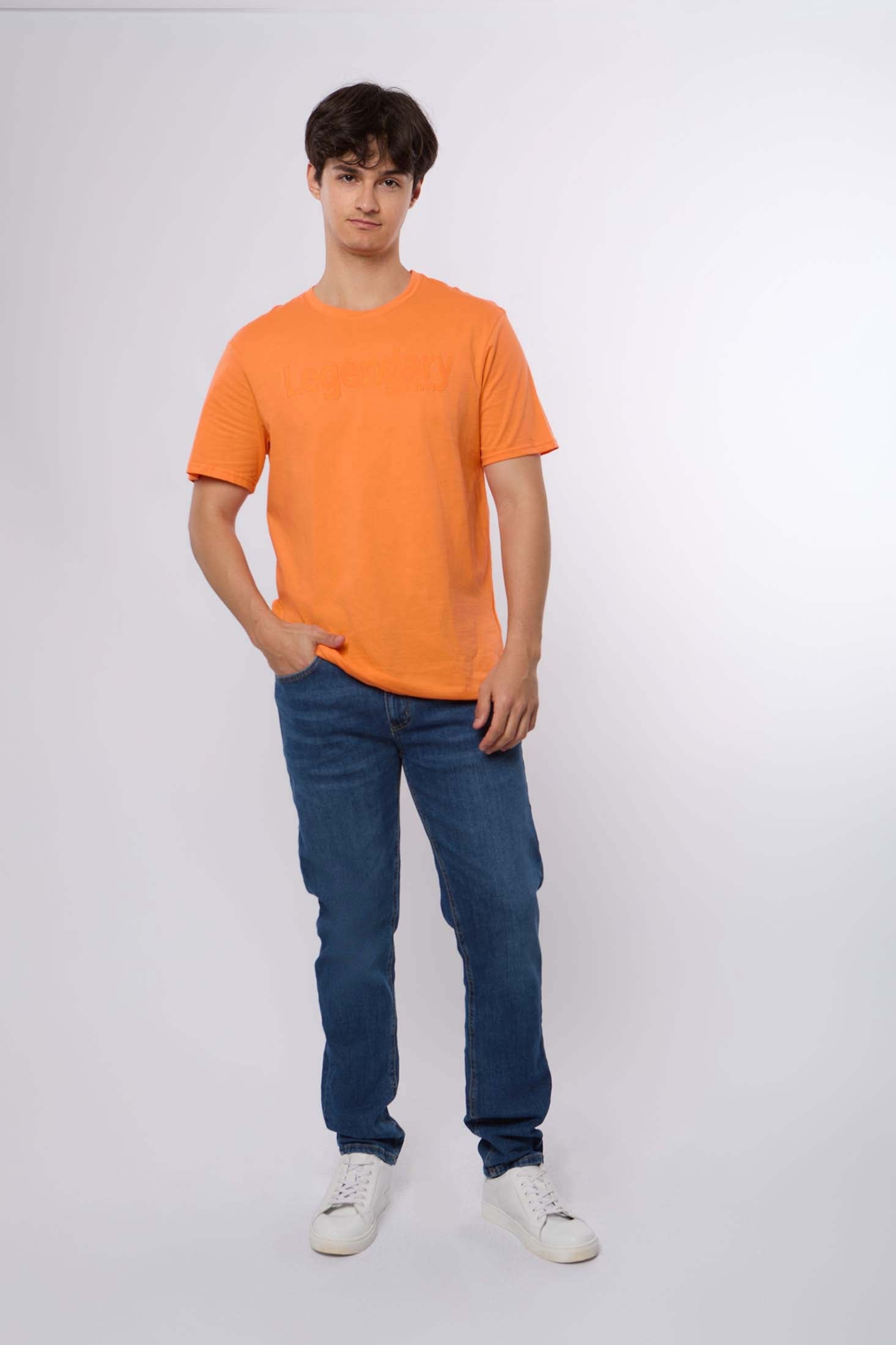 Women Denim Slim Straight Blue