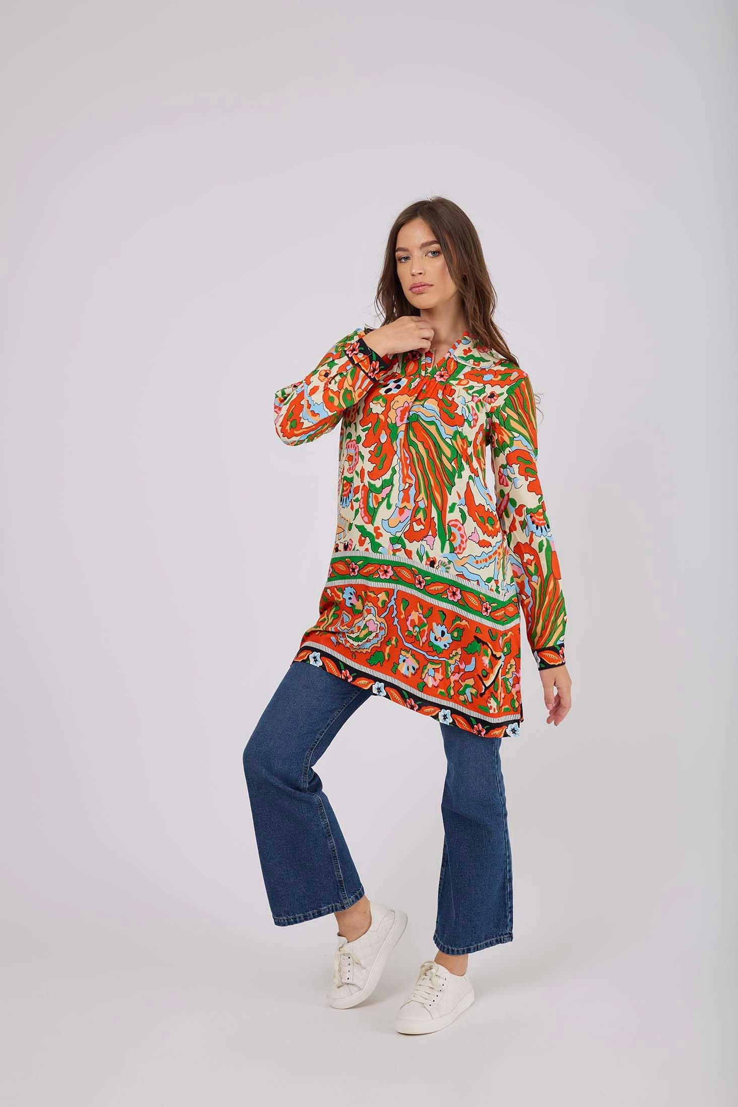 Women Tunic - Multicolor