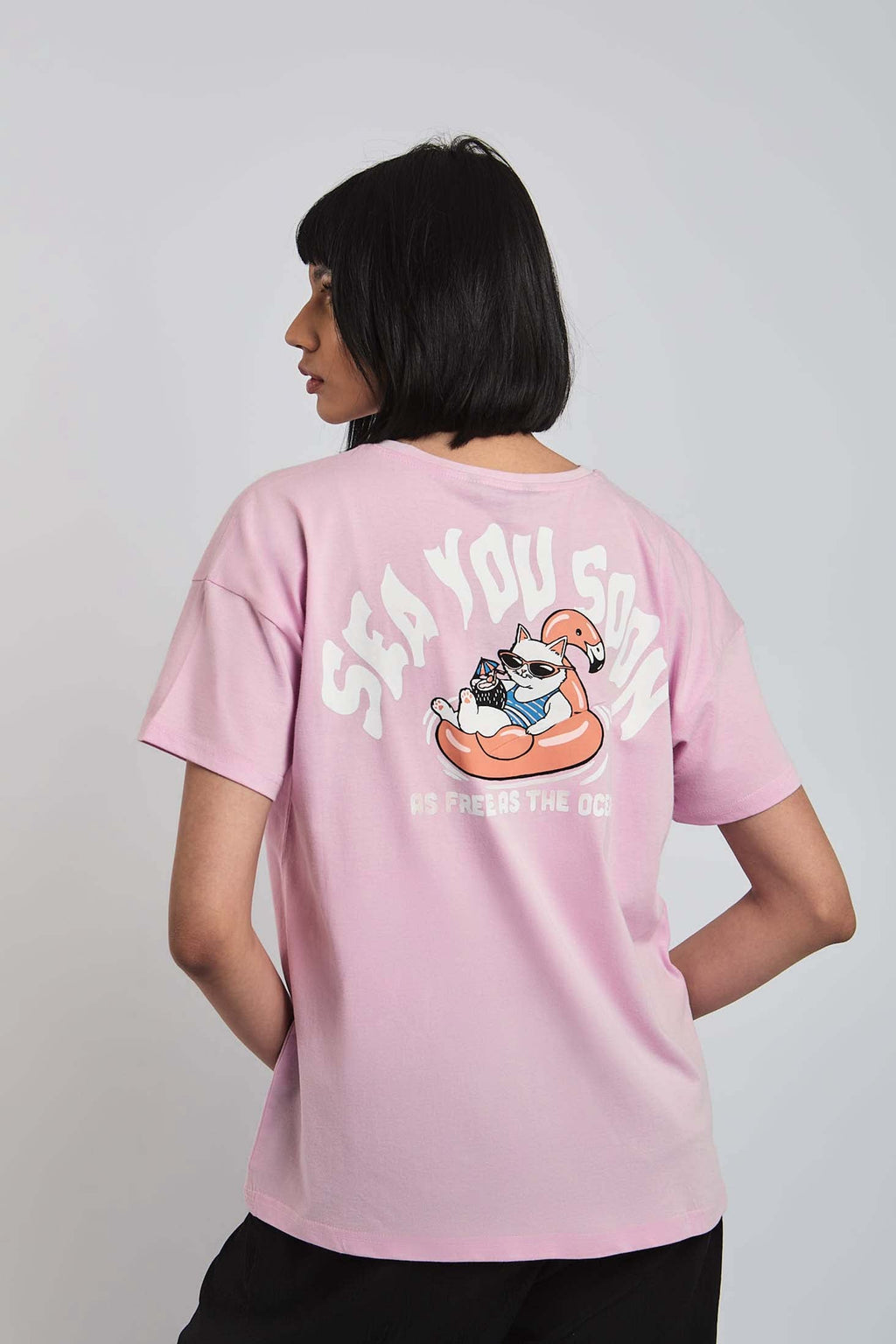 قميص نسائي - وردي