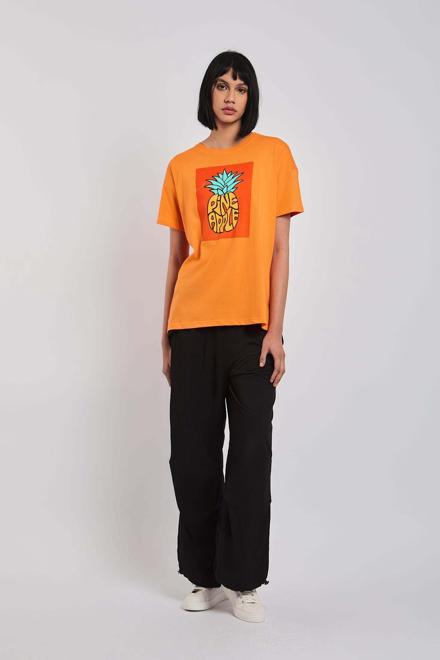 Women Shirt - Orange