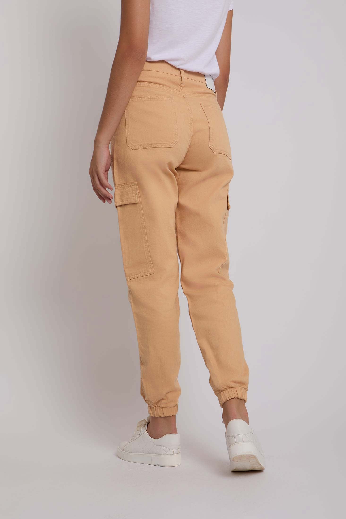 Women Pant Cargo Beige