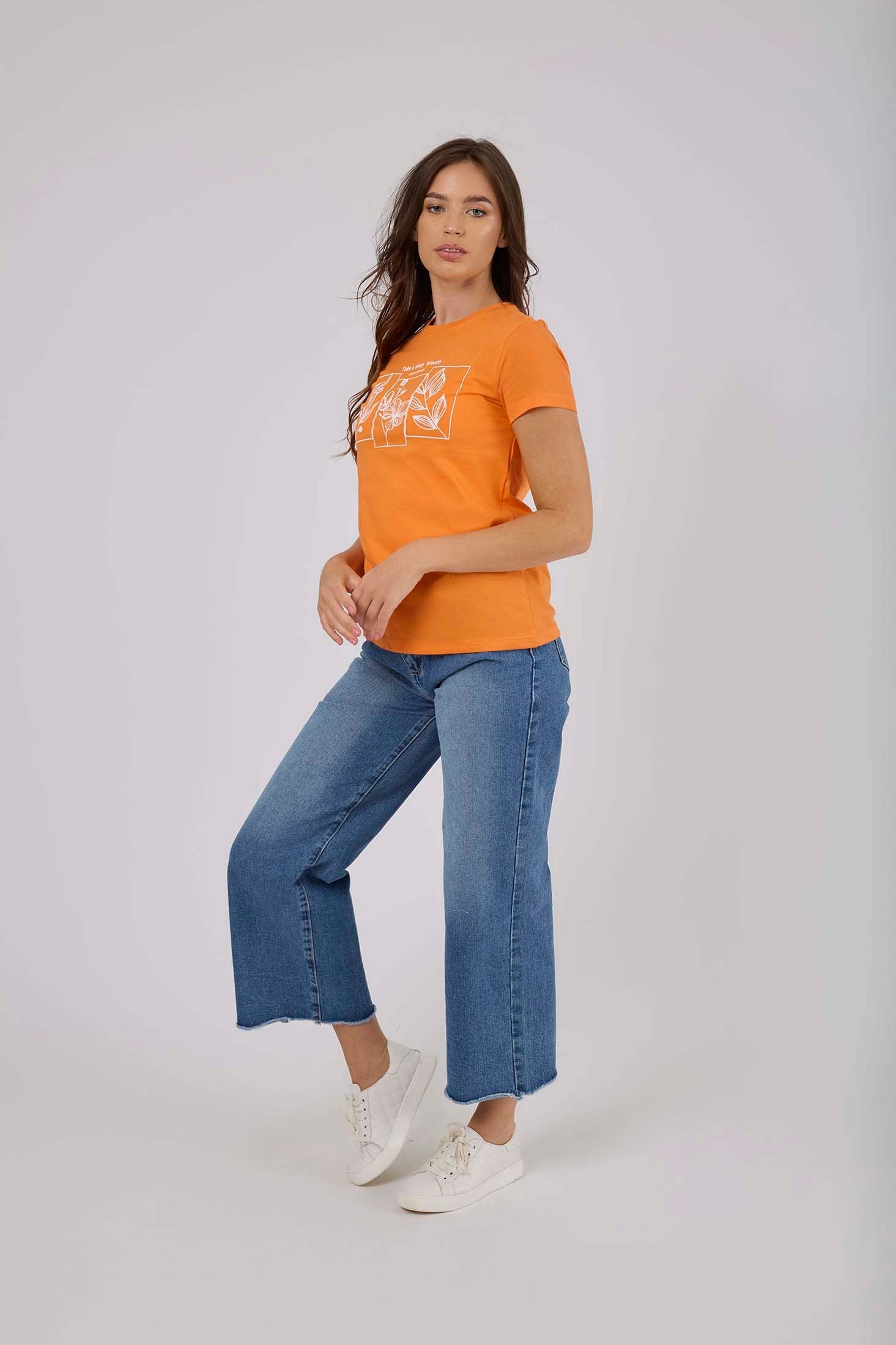 Women Shirt - Orange