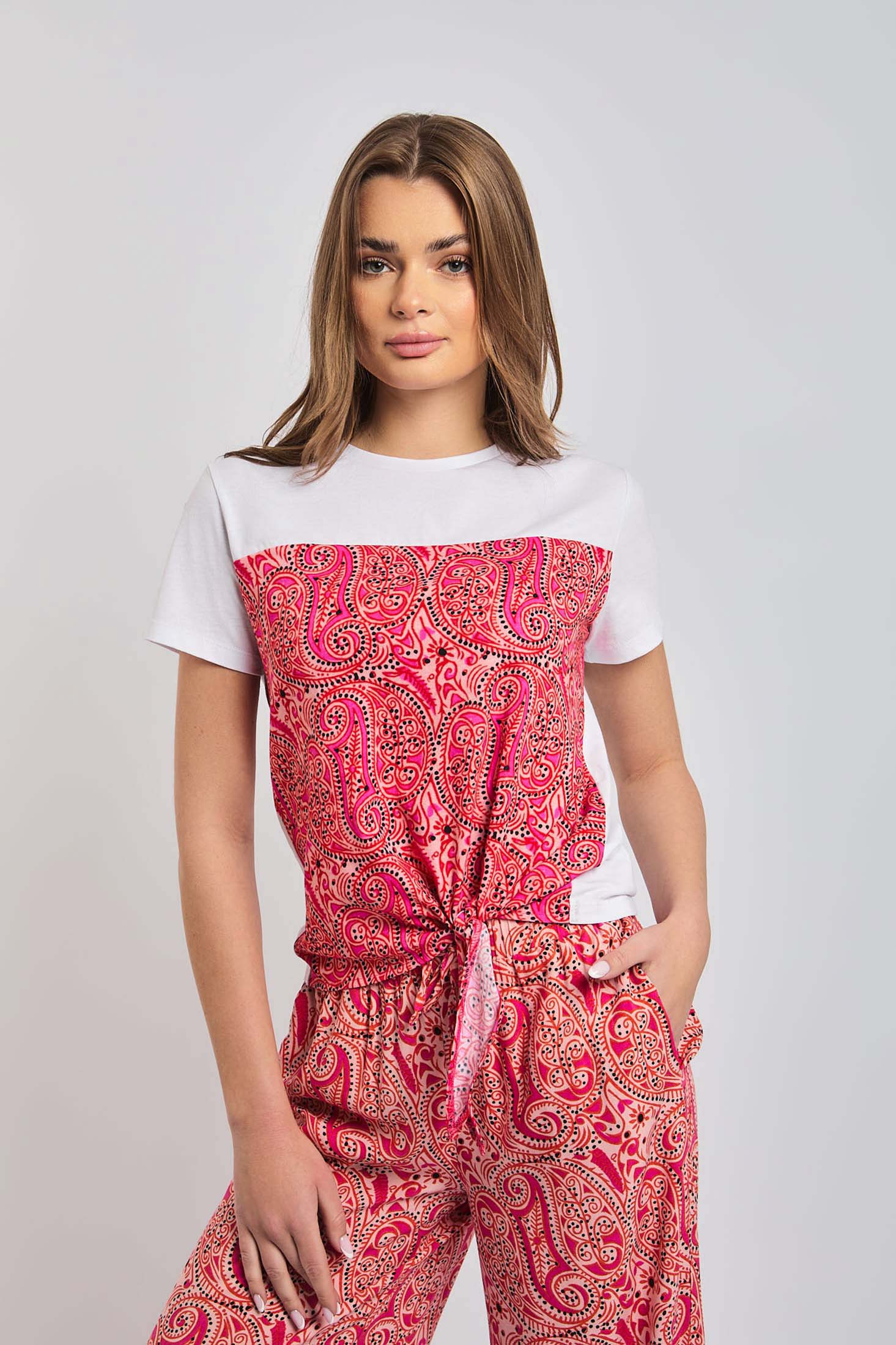 قميص نسائي - متعدد الألوان