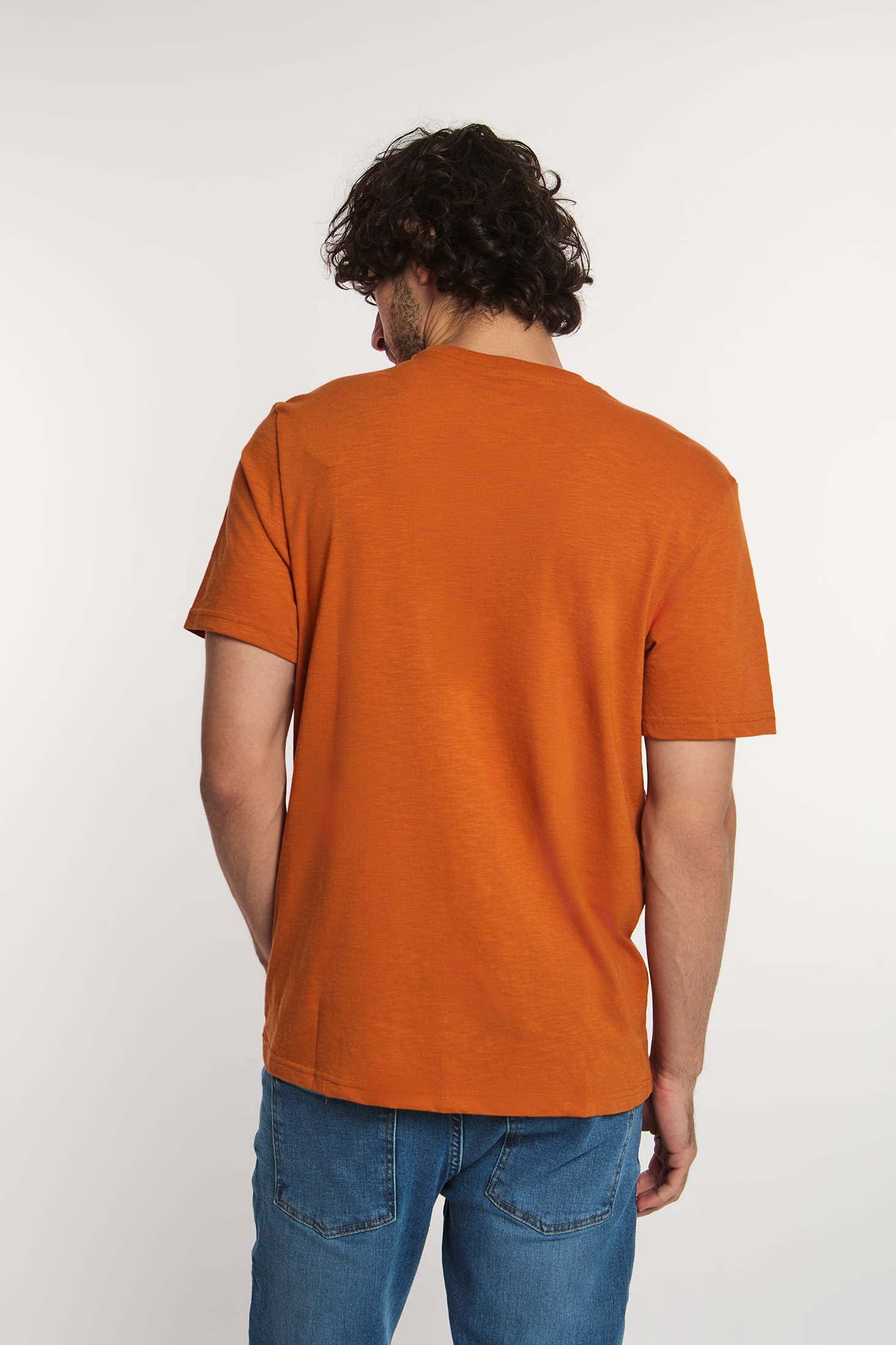 Men T-Shirt - Brown