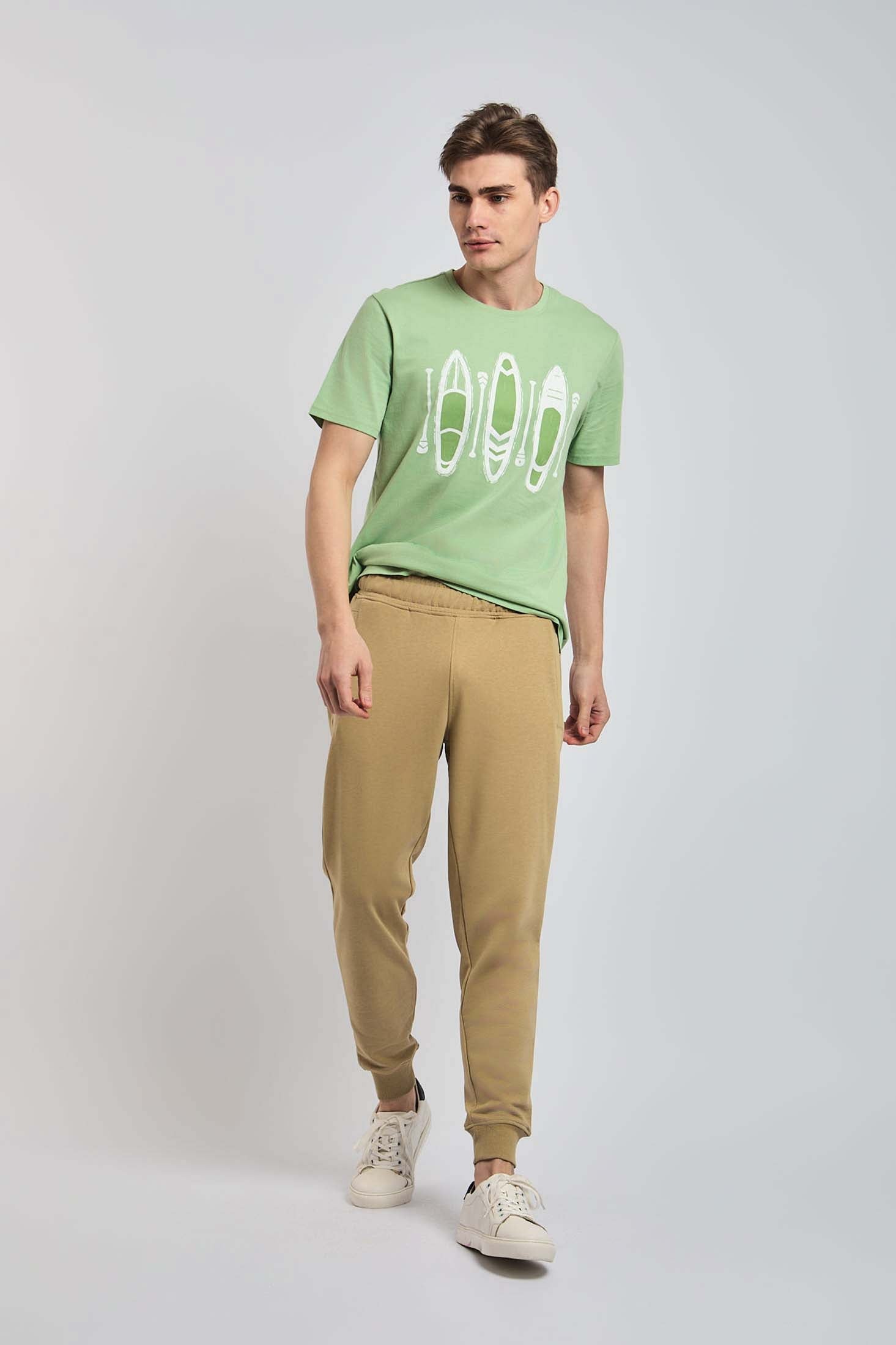 Men Sweat Pant - Beige