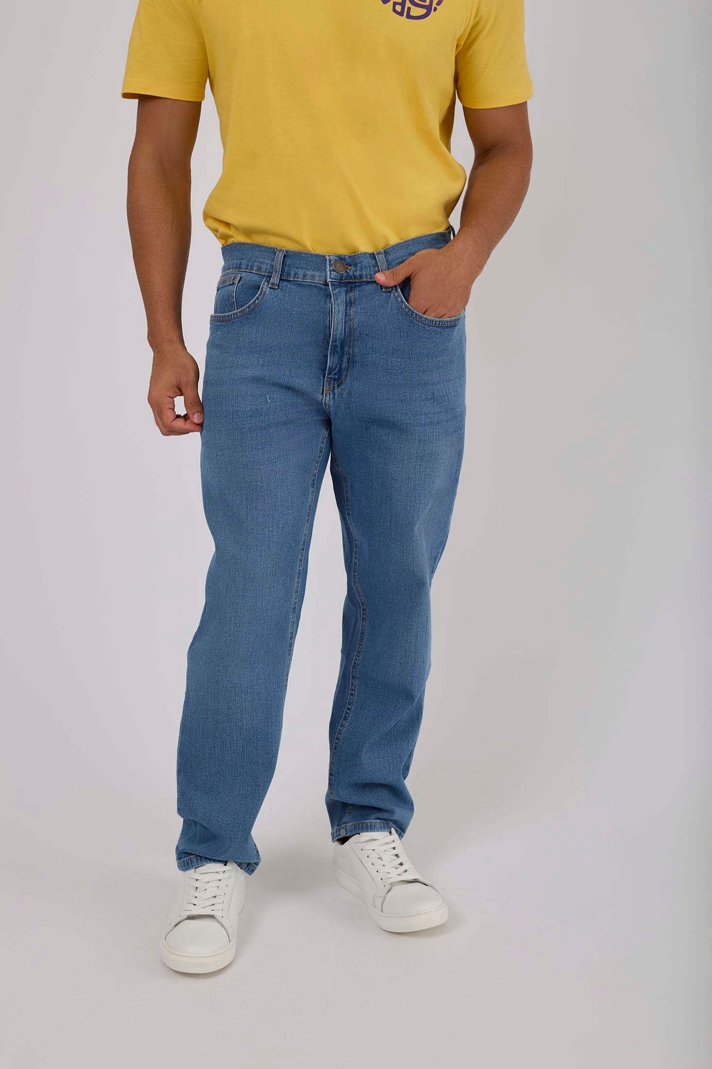 Men Denim Relaxed Fit Jeans  Blue