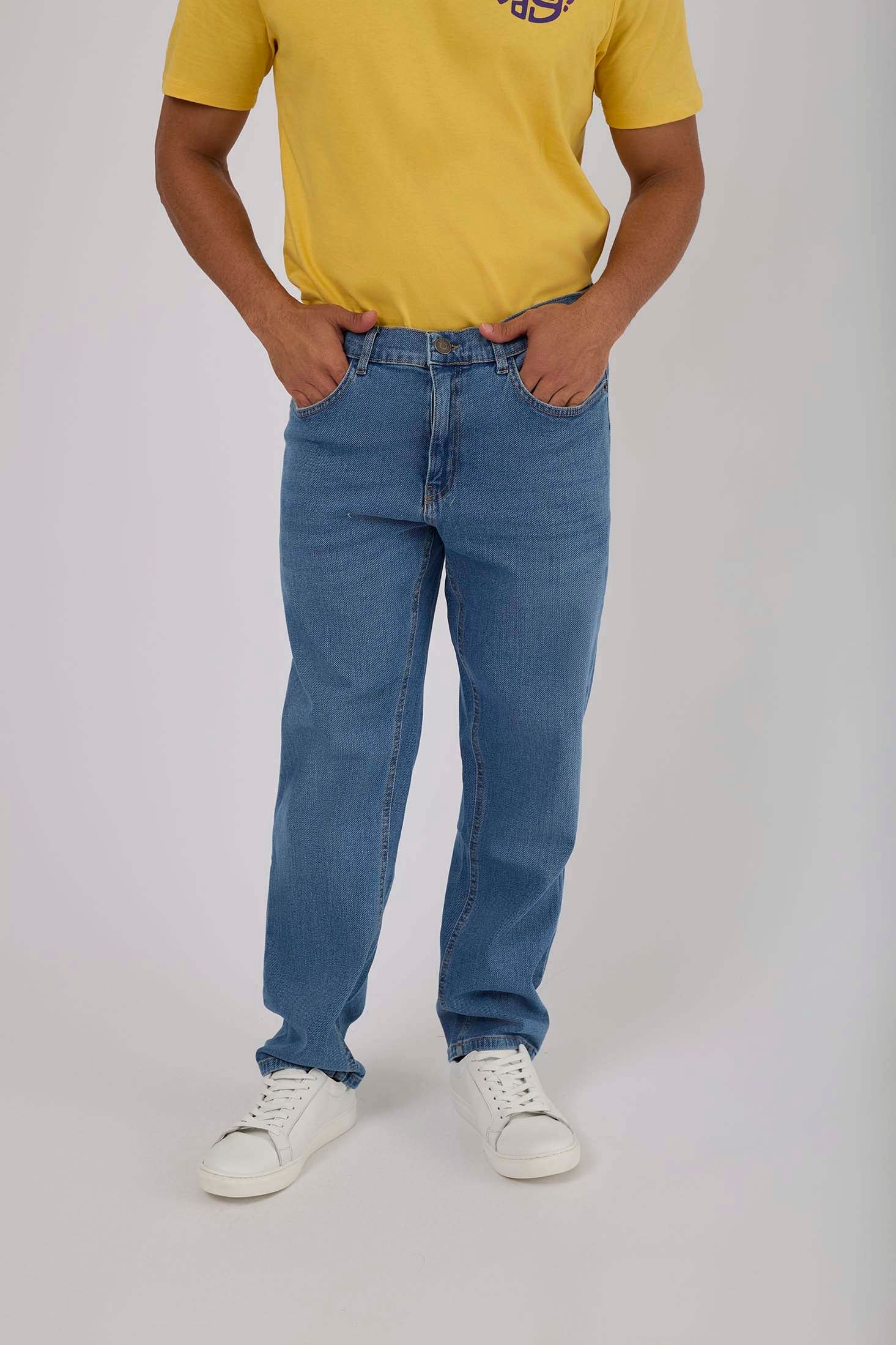 Men Denim Relaxed Fit Jeans  Blue