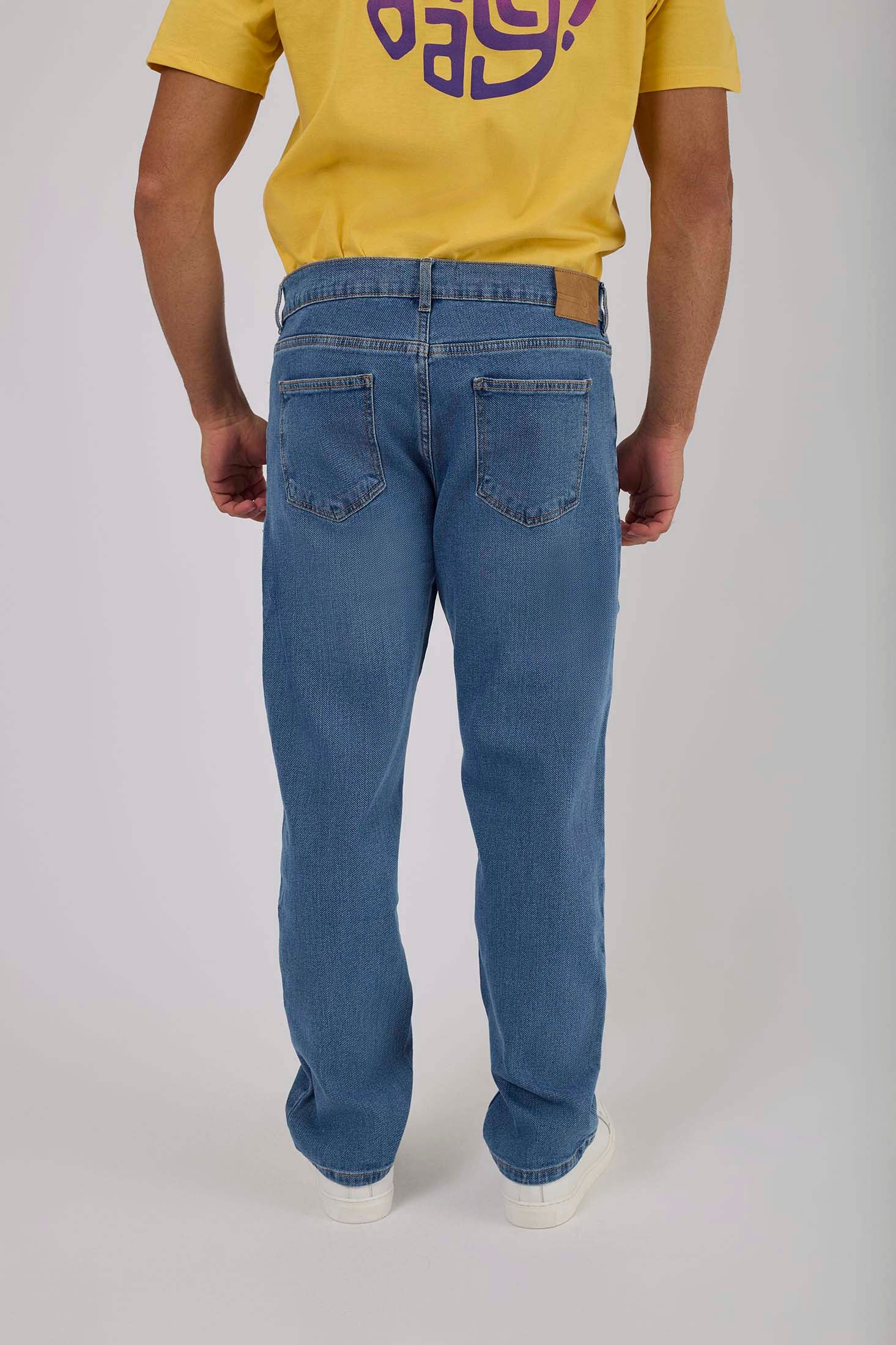 Men Denim Relaxed Fit Jeans  Blue