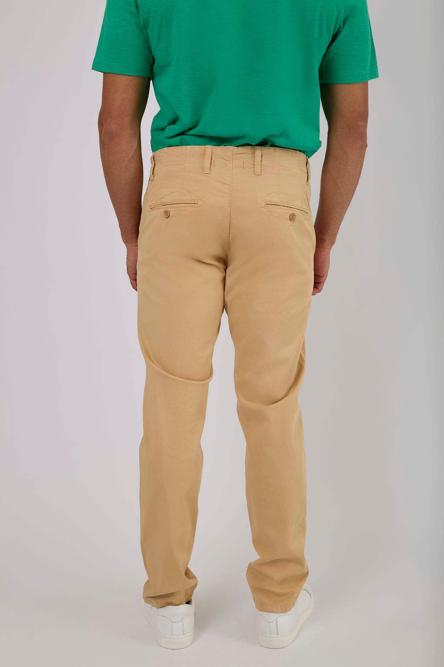 Men Pant Slim Fit Chino Beige