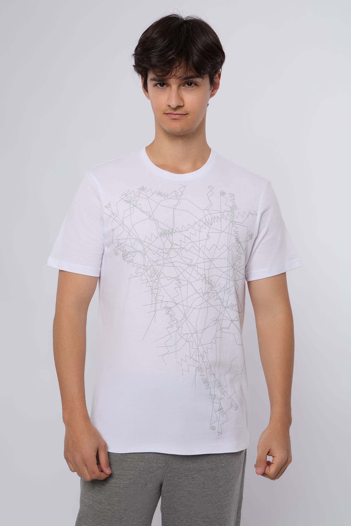 Men T-Shirt - White