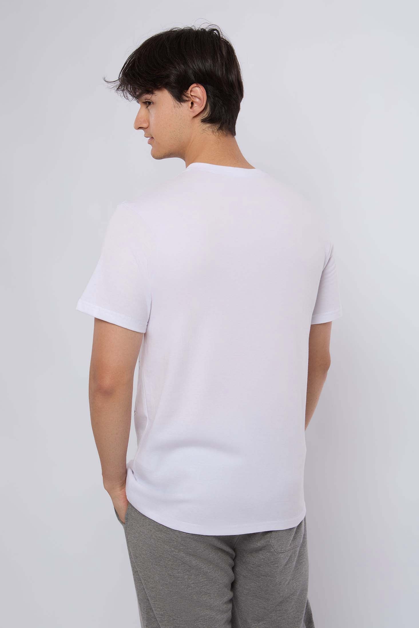 Men T-Shirt - White