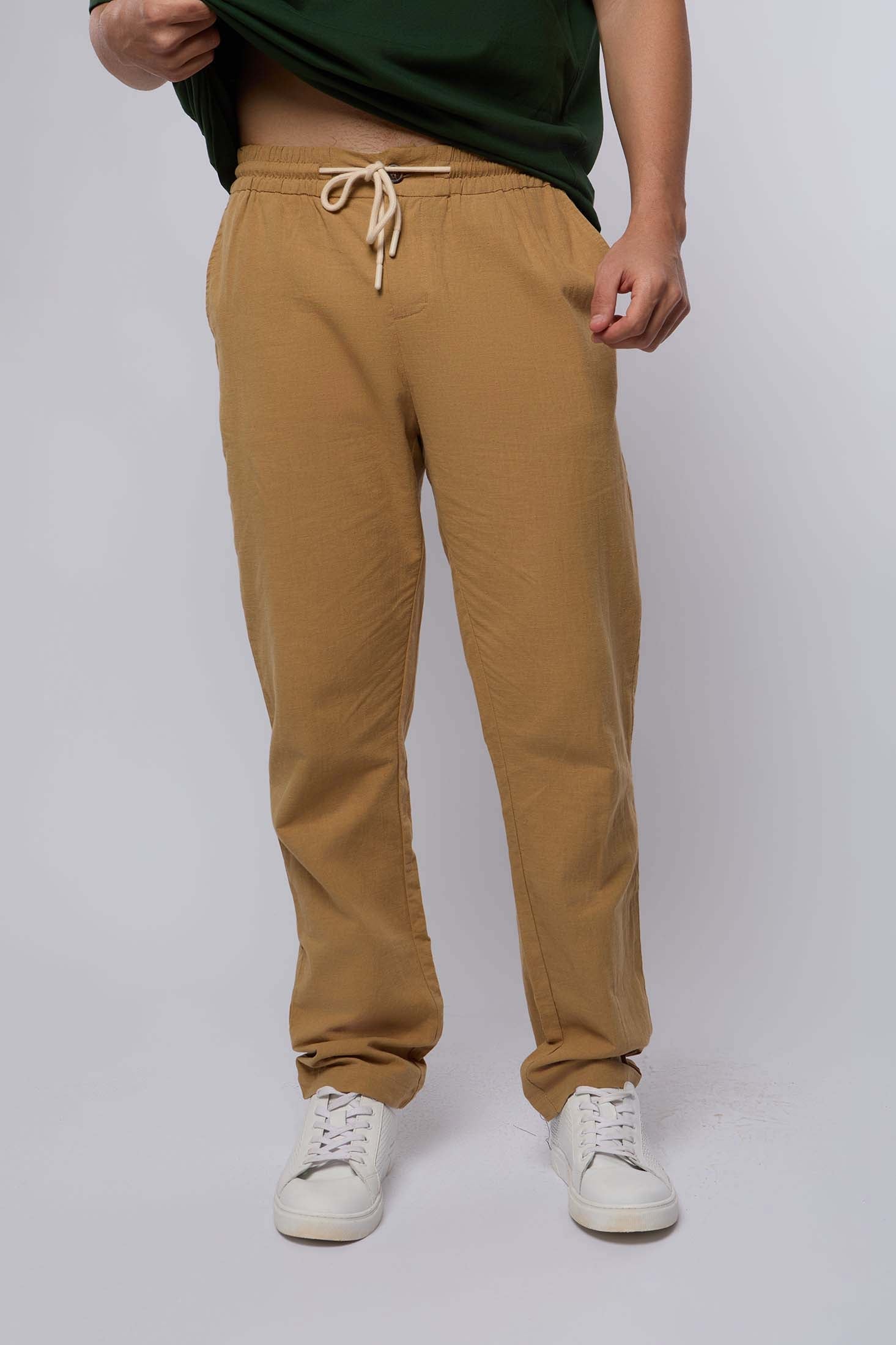 Men-Pant Casual Jogger Waist ComfyWomens Grey