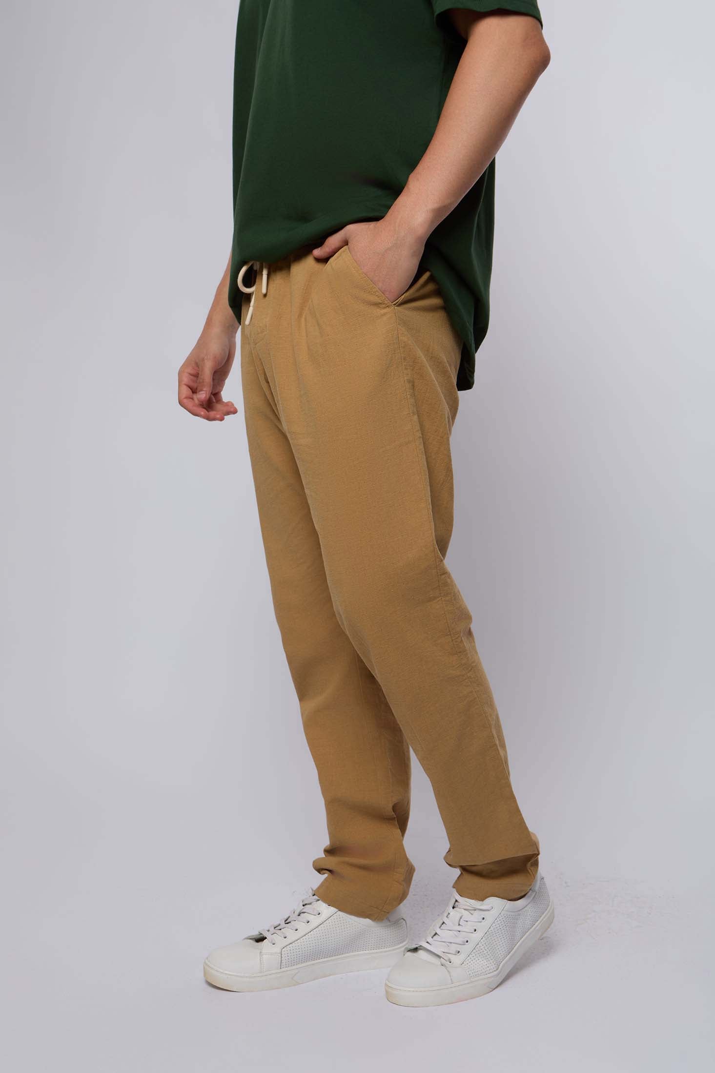 Men-Pant Casual Jogger Waist ComfyWomens Grey