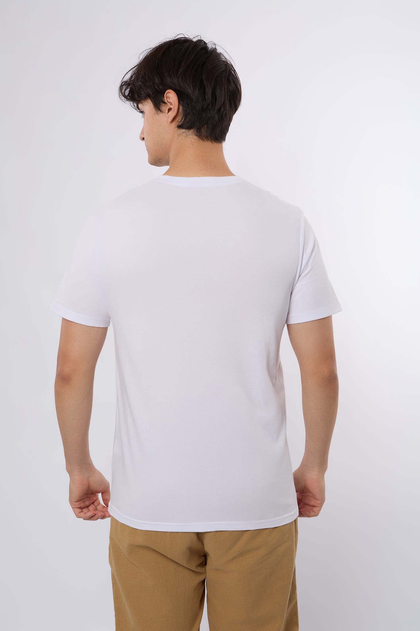Men T-Shirt - White