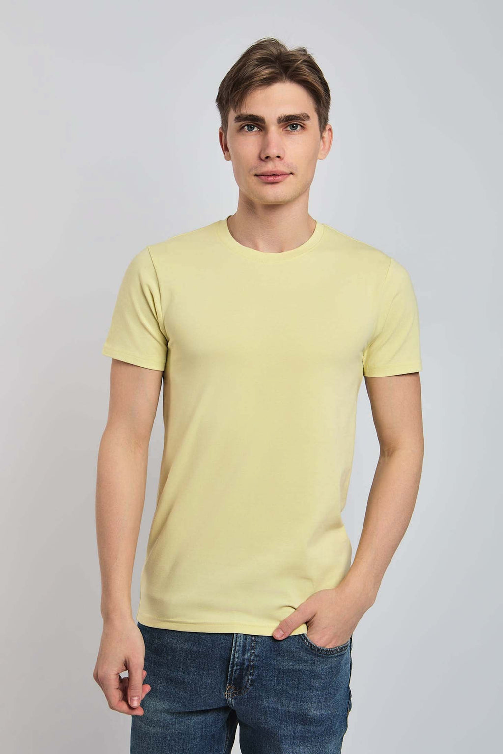 Men T-Shirt Green