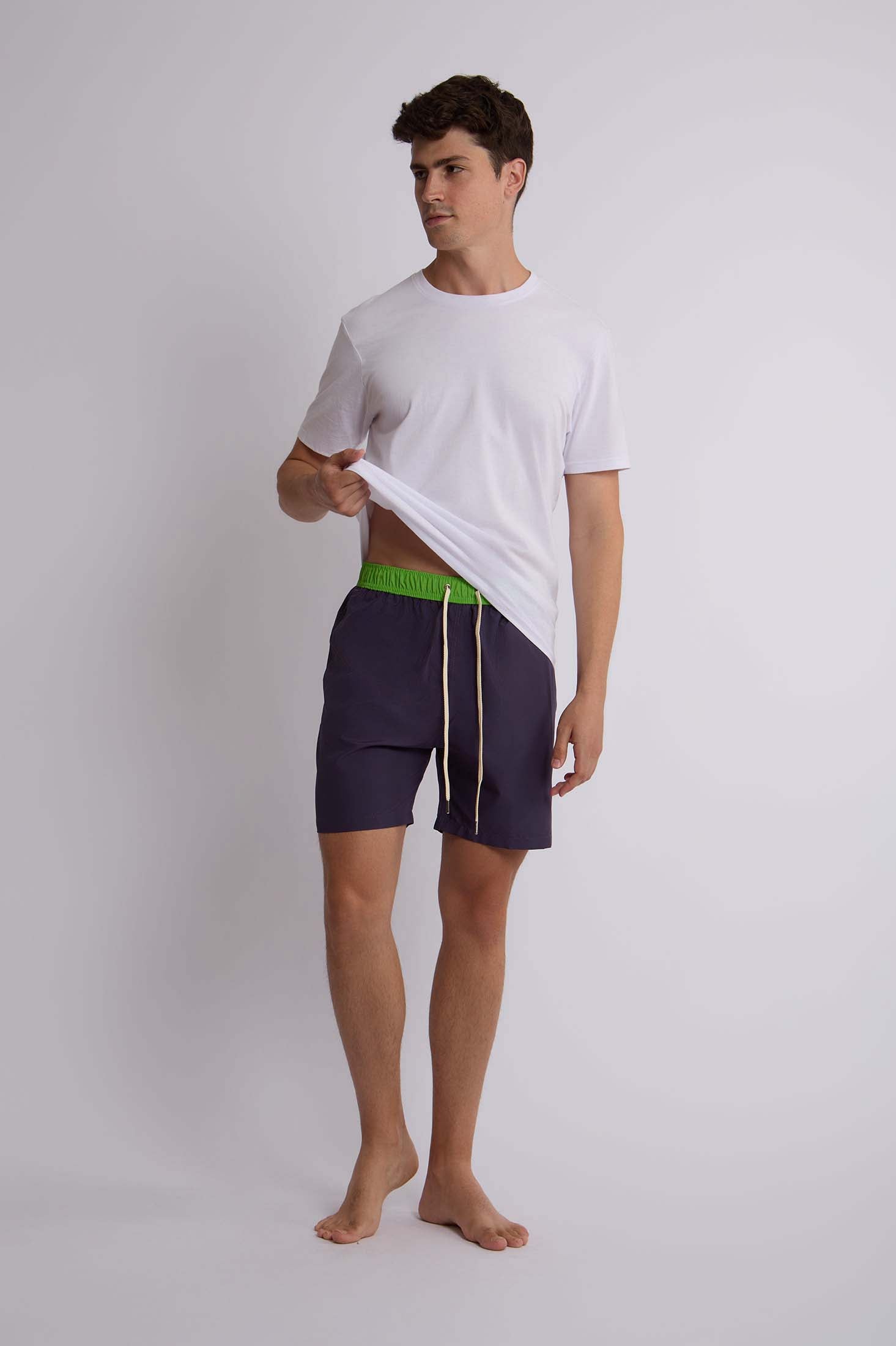Men-Swimming Short  Navy
