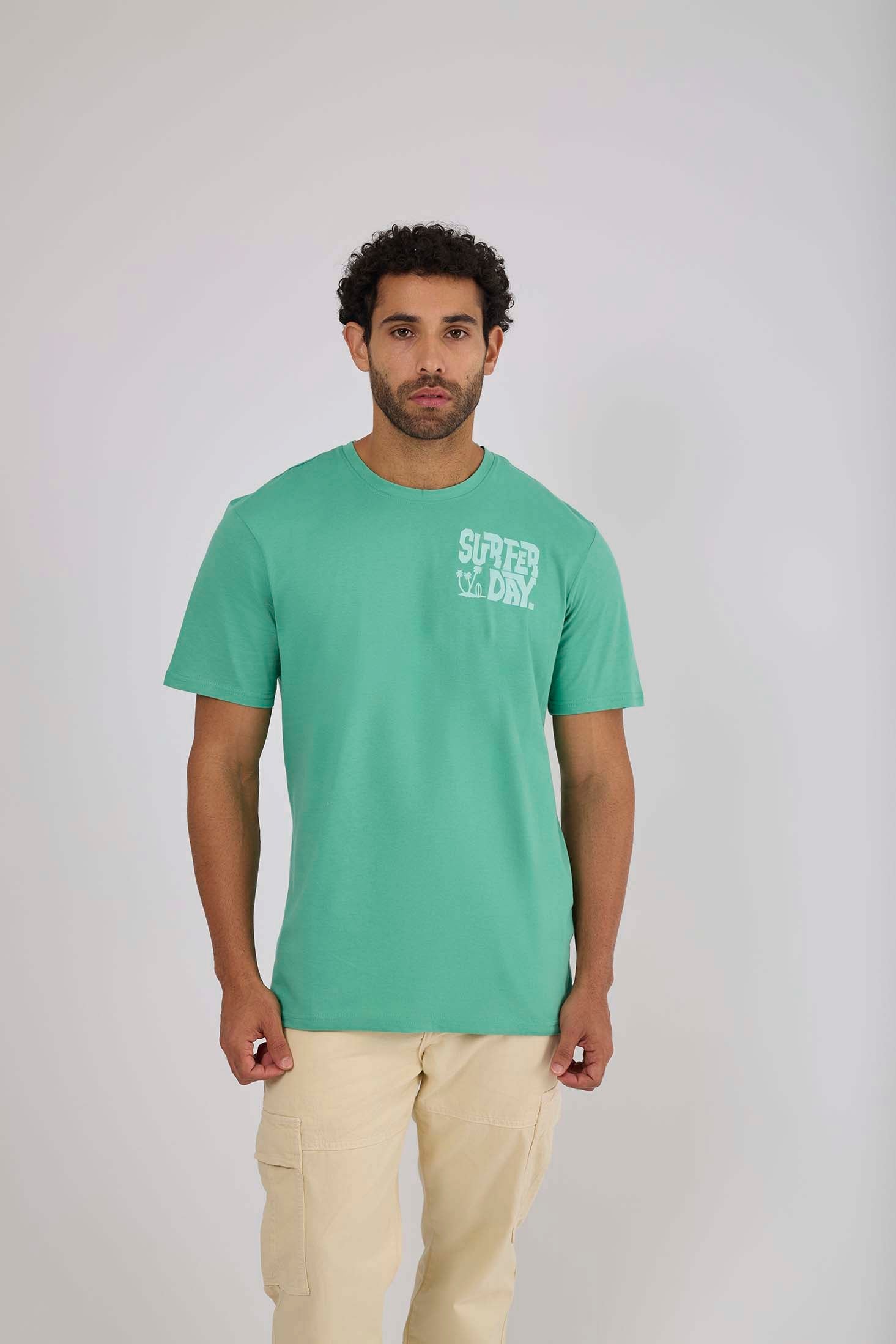 Men T-Shirt - Green
