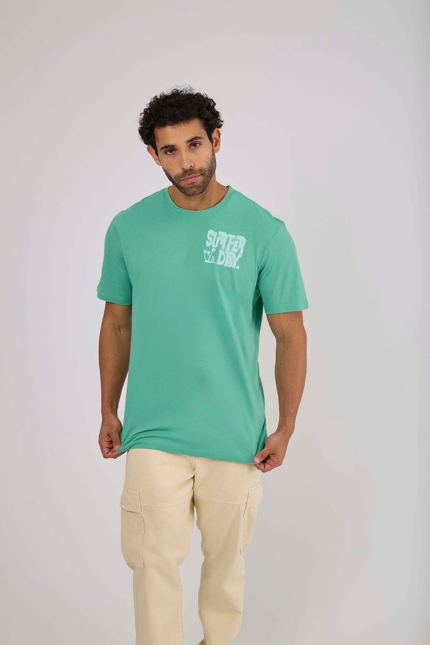 Men T-Shirt - Green