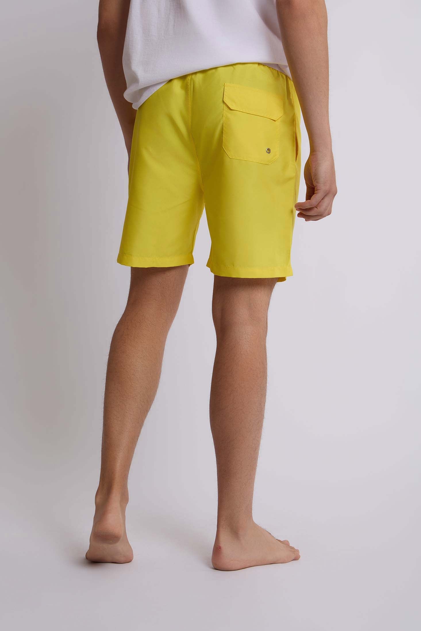 Men-Swimming Short Womens Yellow
