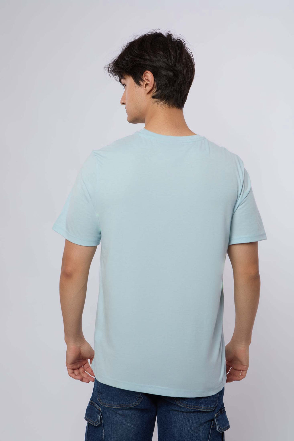 MEN  T-Shirt Regular Fit  Blue