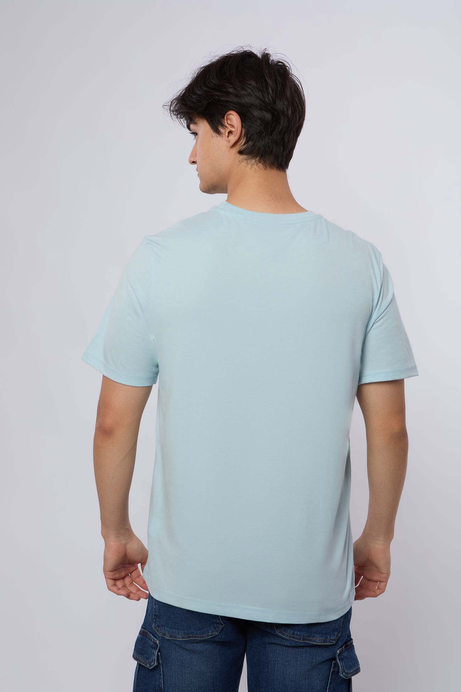 MEN  T-Shirt Regular Fit  Blue