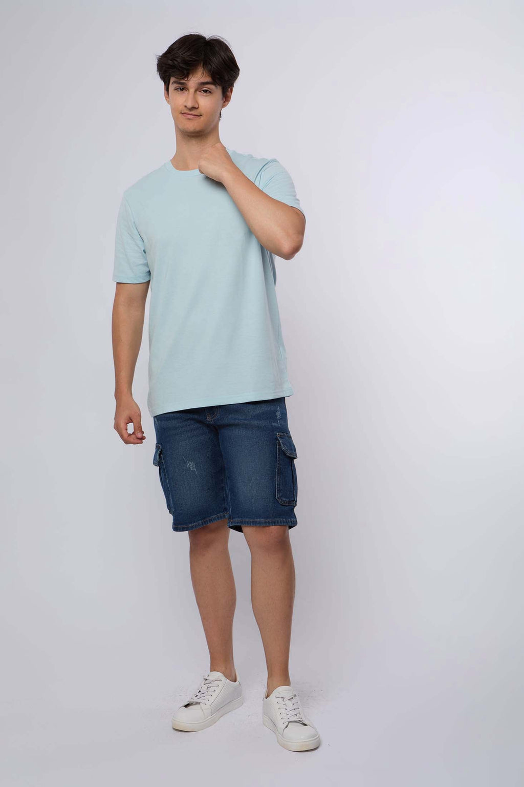 MEN  T-Shirt Regular Fit  Blue