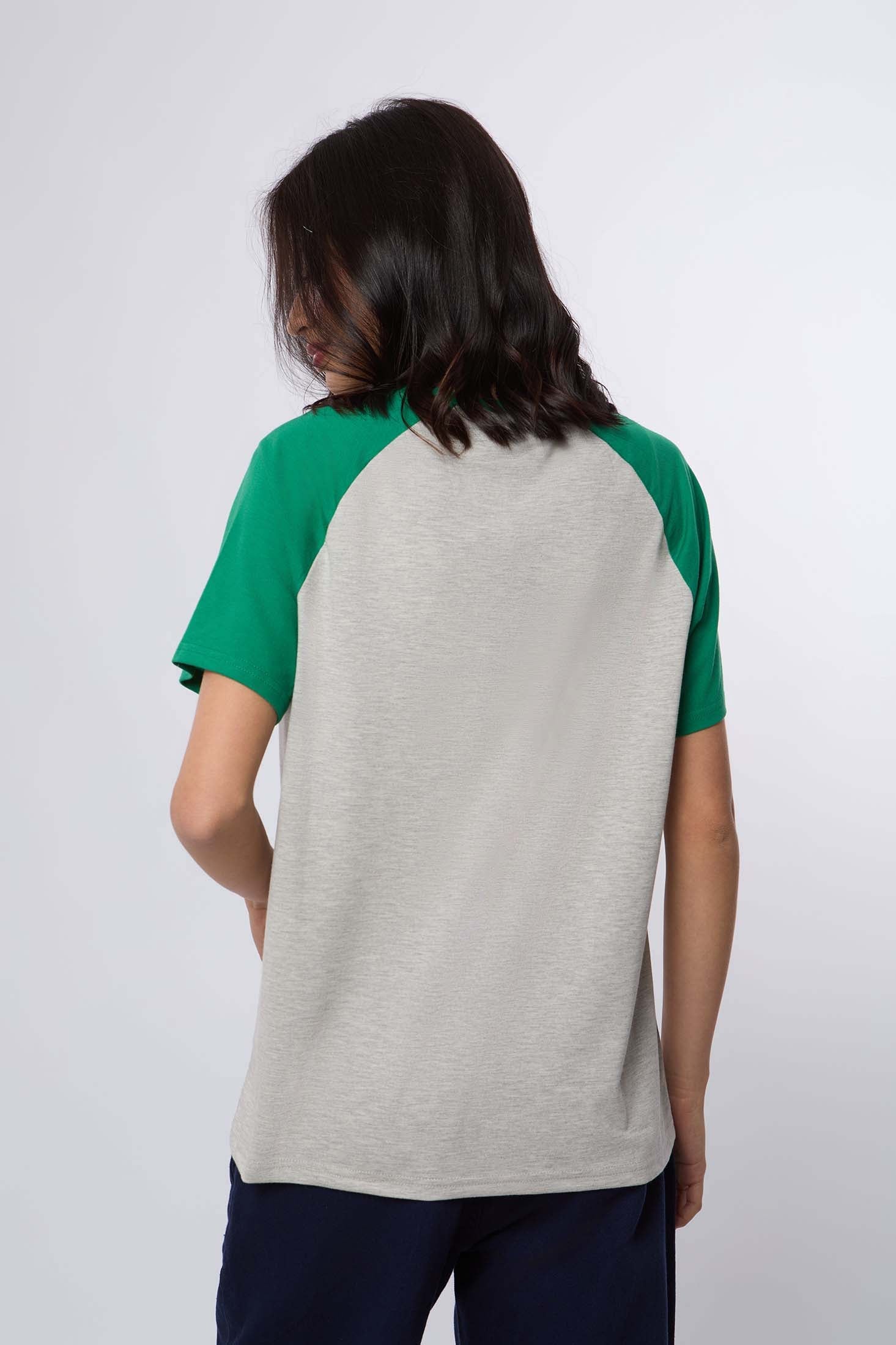 Women  T-Shirt  Regular Fit  With Short Sleeves Grey