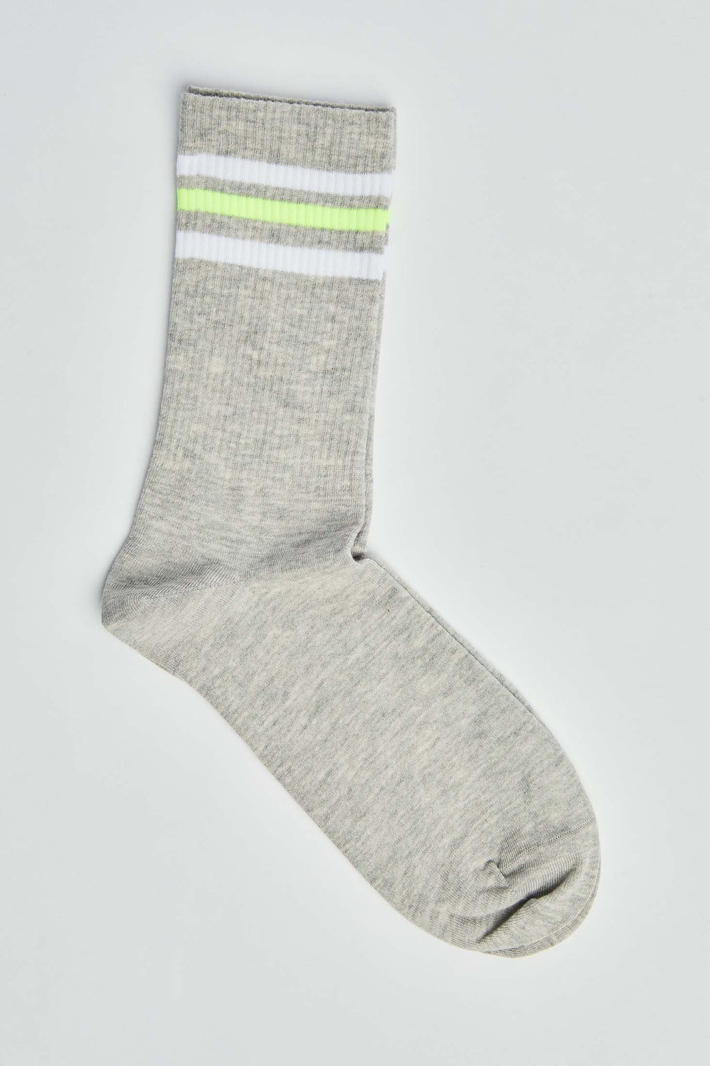 Lined Edge Slip On Casual Socks
