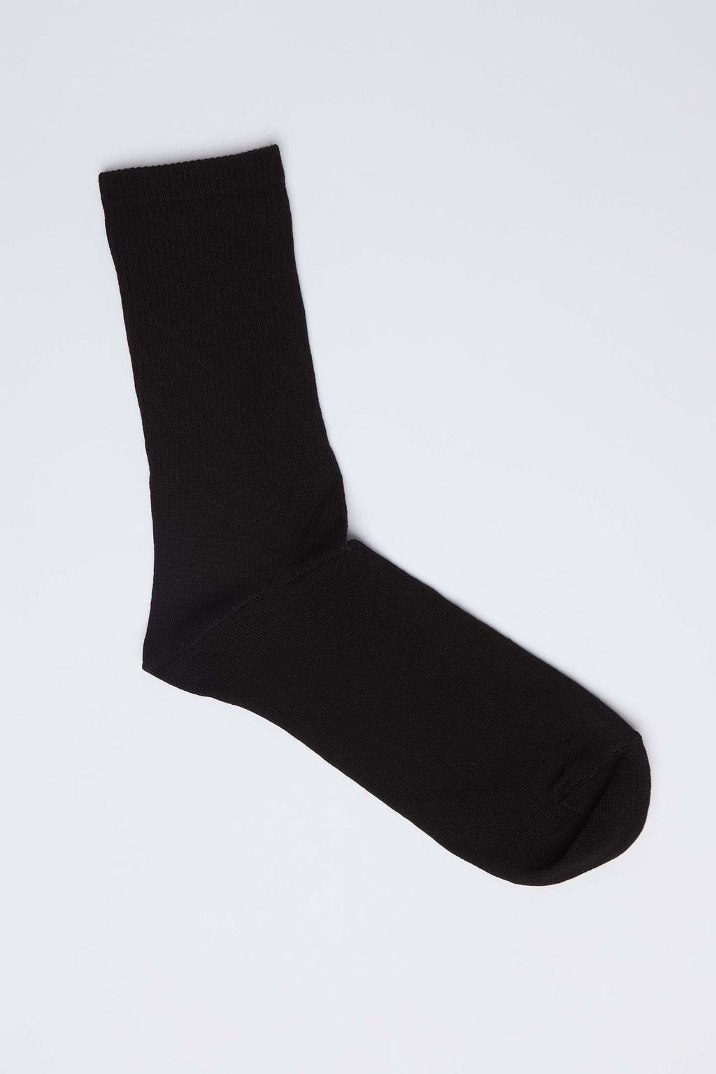 Solid Slip On Comfy Mid-Calf Socks