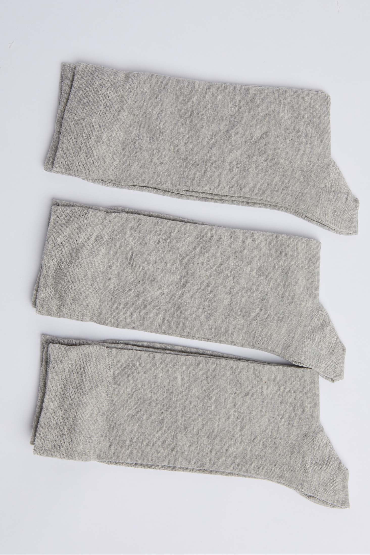 Slip On Three Breathable Mid-Calf Socks