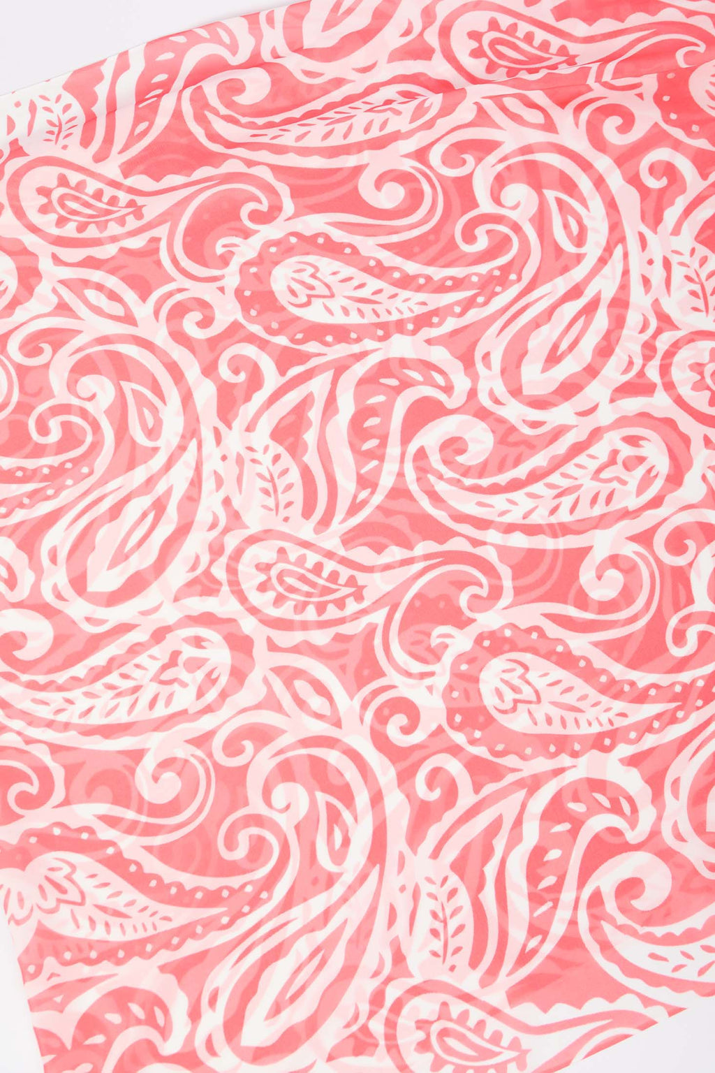 وشاح نسائي من الفيسكوز البرتقالي المطبوع