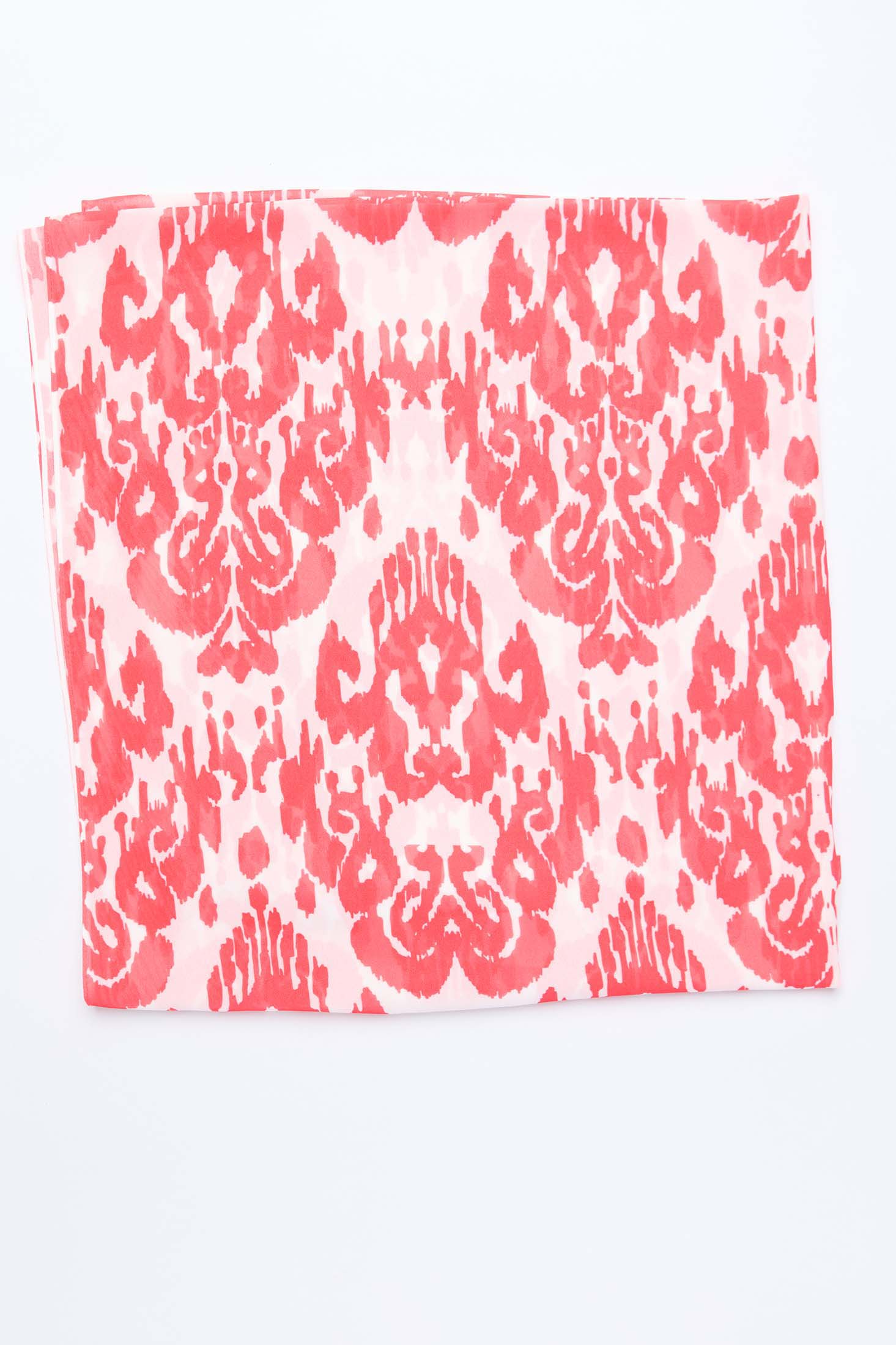 Women-Scarf  Printed Viscose RectangleWomen 100*180 CM Red