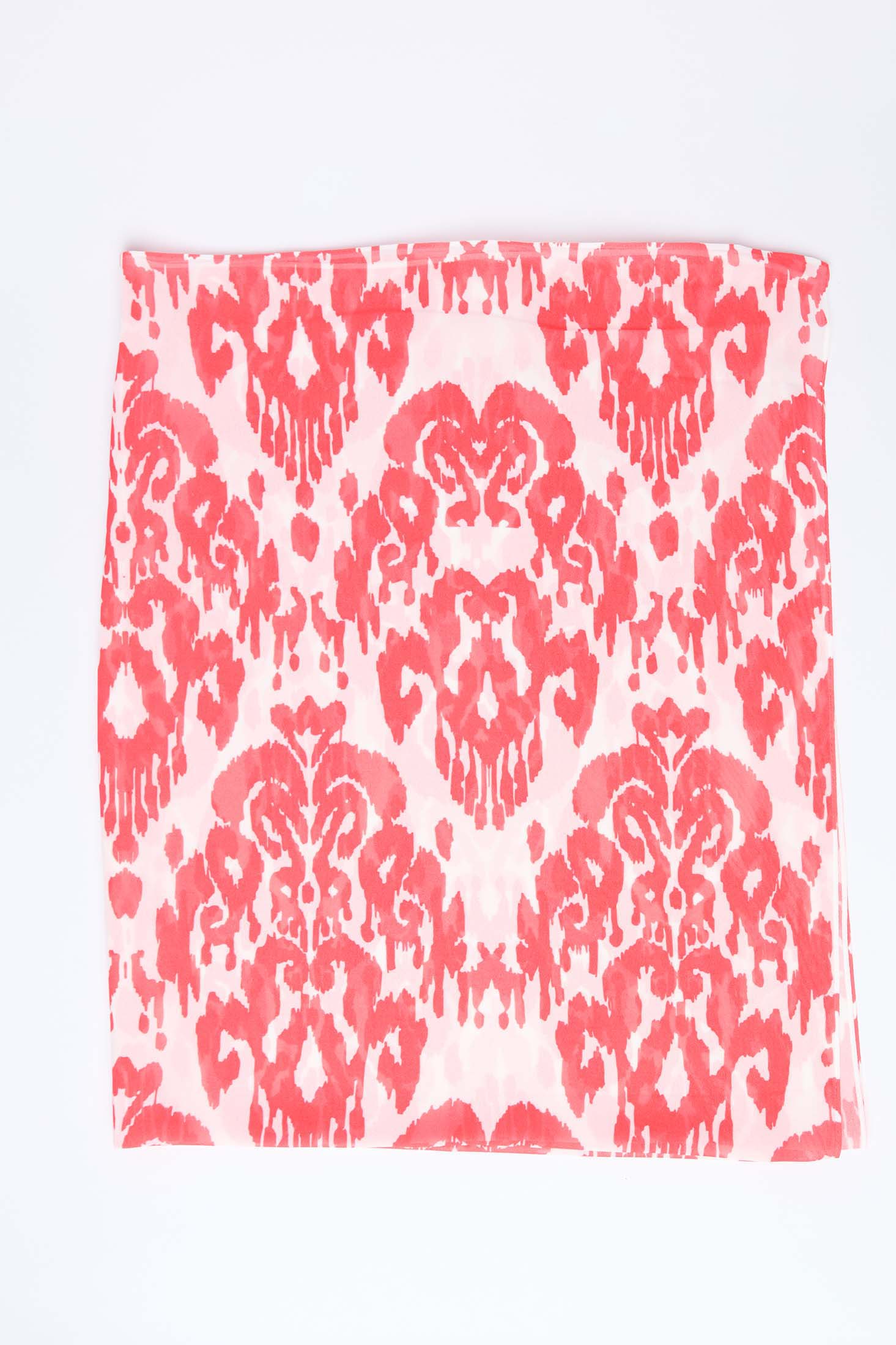 Women-Scarf  Printed Viscose RectangleWomen 100*180 CM Red
