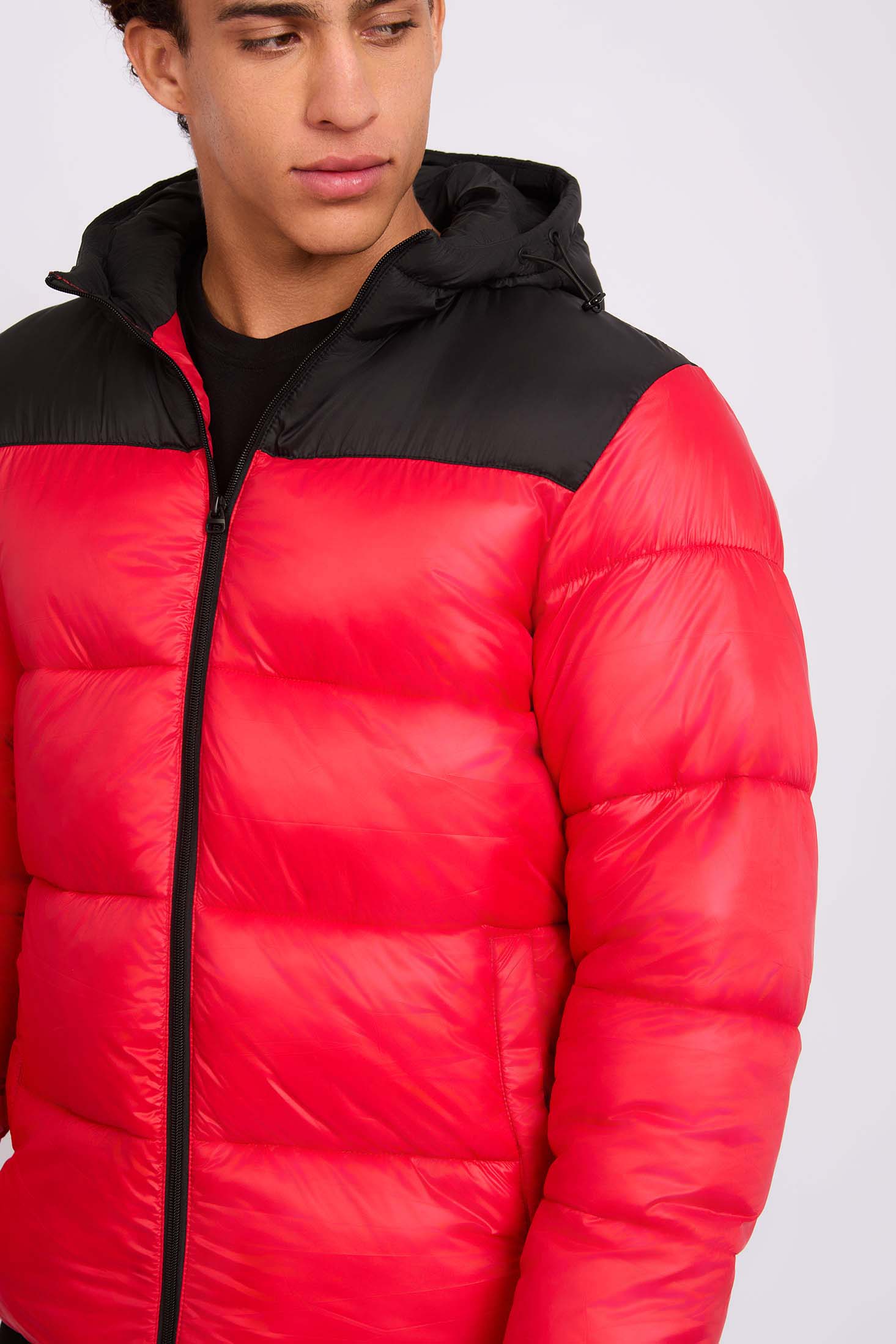 Men Jacket  Puffer Red