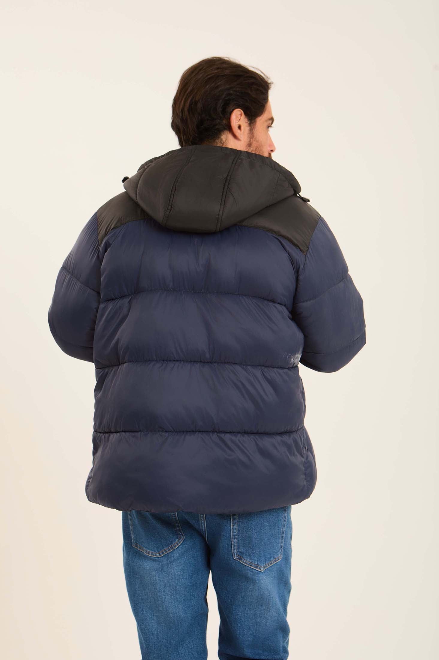 Men Jacket  Puffer Blue
